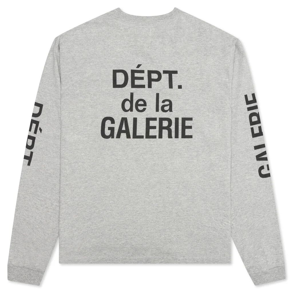 Gallery Dept. o1gr1nt0426 French Collector L/S T-Shirt in Heather Grey Size US XXL / EU 58 / 5 - 1 Thumbnail