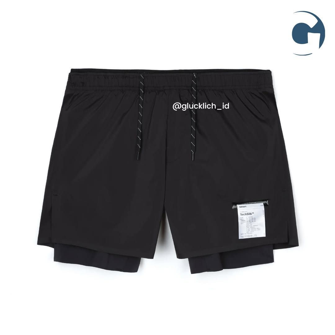 Satisfy Satisfy, TechSilk 8" Shorts in Black Size US 26 / EU 42 - 1 Thumbnail