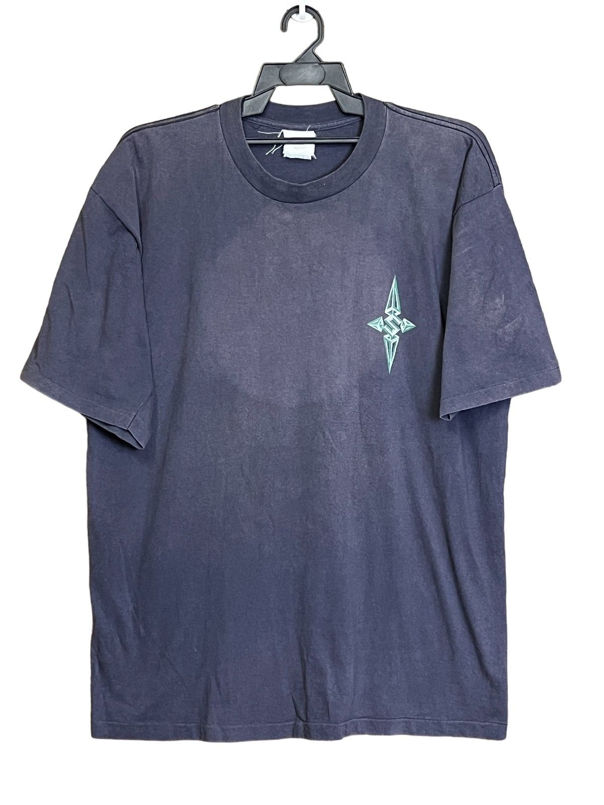 Santa Cruz Skateboards RARE🔥VINTAGE 90s SIMS SKATEBOARD FADED T SHIRT Size US XL / EU 56 / 4 - 2 Thumbnail