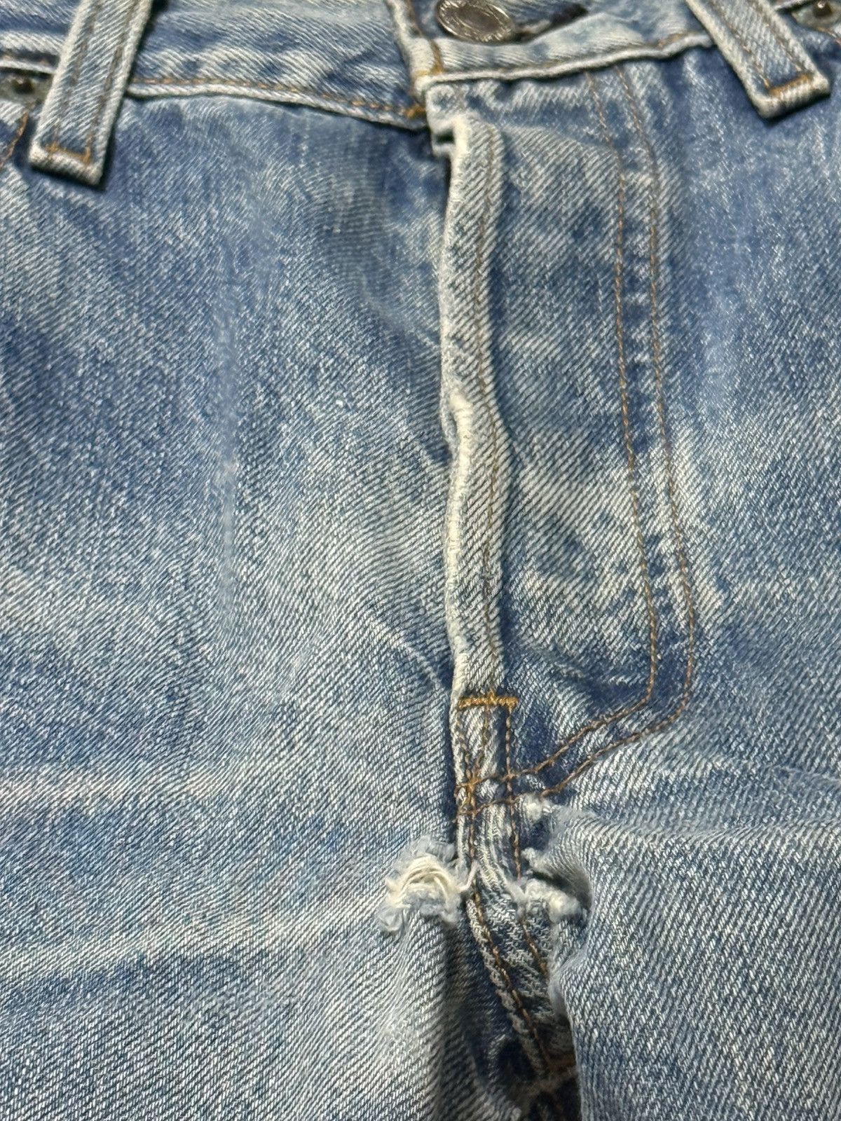 Levi's Vintage 90s Levi's 501 Redline Selvedge Made in USA Size US 28 / EU 44 - 6 Thumbnail