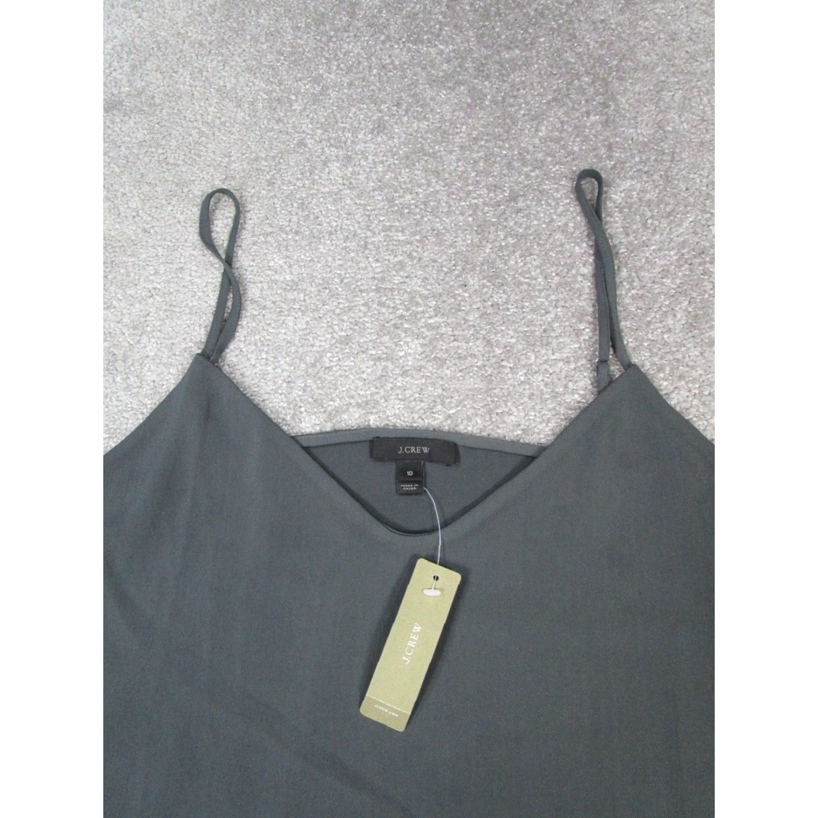 J.Crew J.Crew Tank Top Womens 10 Gray Pullover New Size L / US 10 / IT 46 - 2 Thumbnail