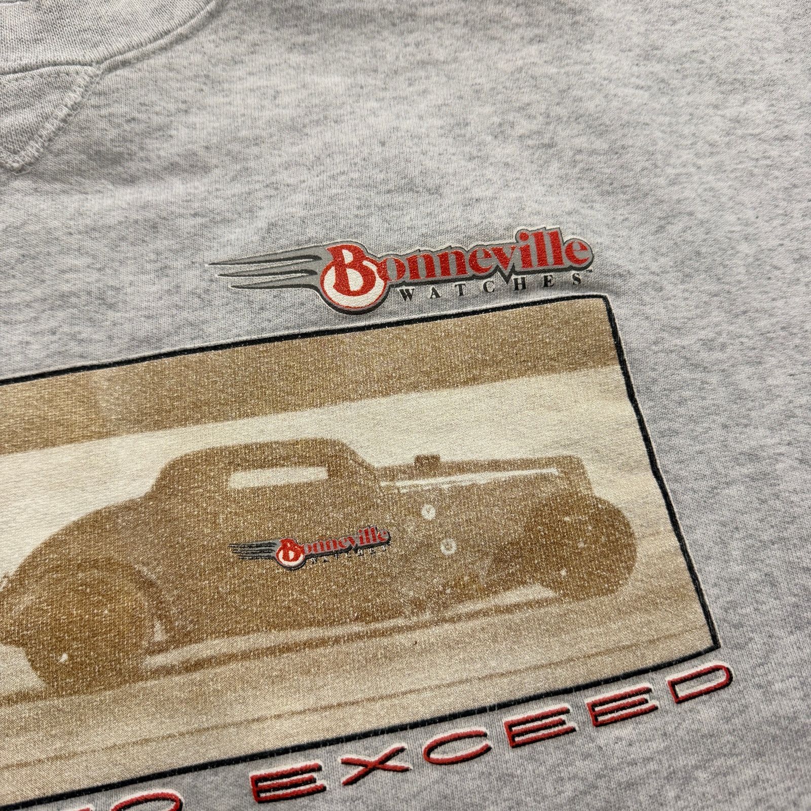 Vintage Vintage Bonneville Sports Watches Sweatshirt Men's XL Gray Size US XL / EU 56 / 4 - 3 Thumbnail