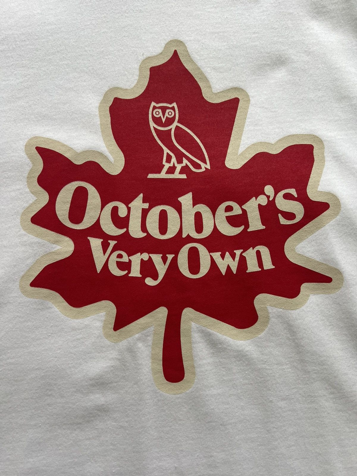 October's Very Own OVO Maple Leaf Graphic Tee White XL Size US XL / EU 56 / 4 - 2 Thumbnail