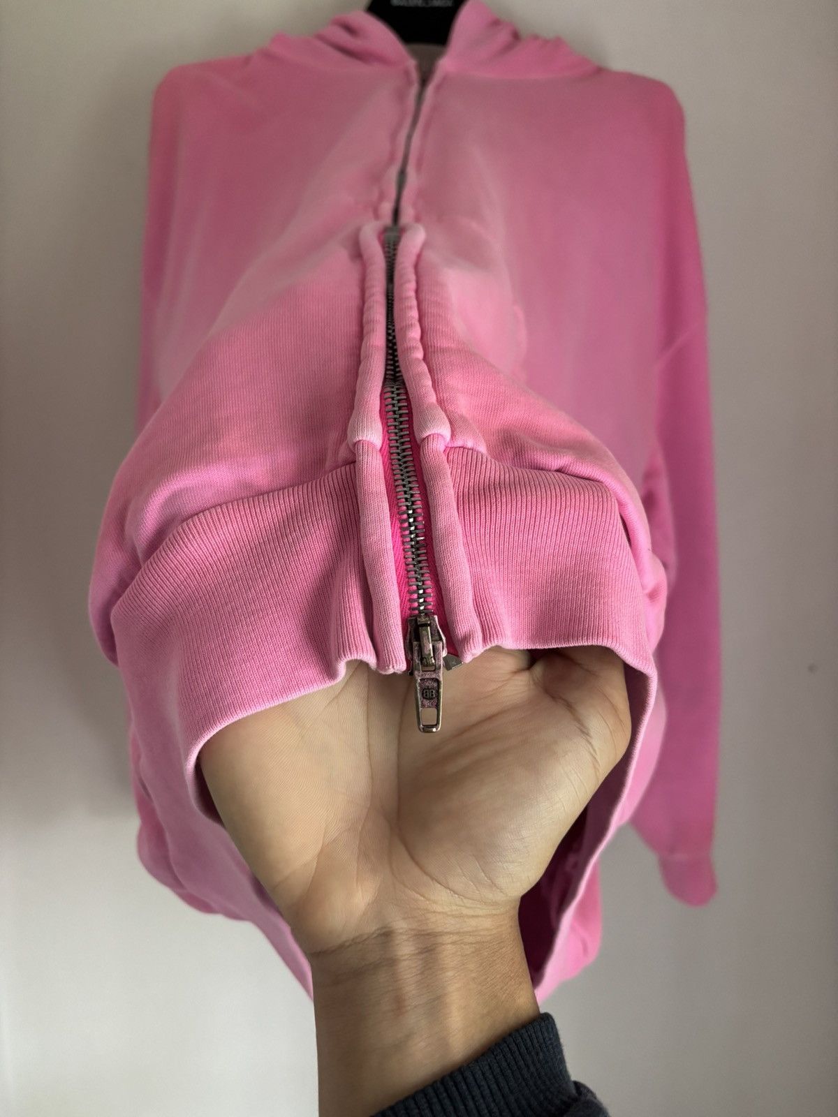 Balenciaga Balenciaga Summer 23 Mud Pink Hoodie Size US S / EU 44-46 / 1 - 2 Thumbnail