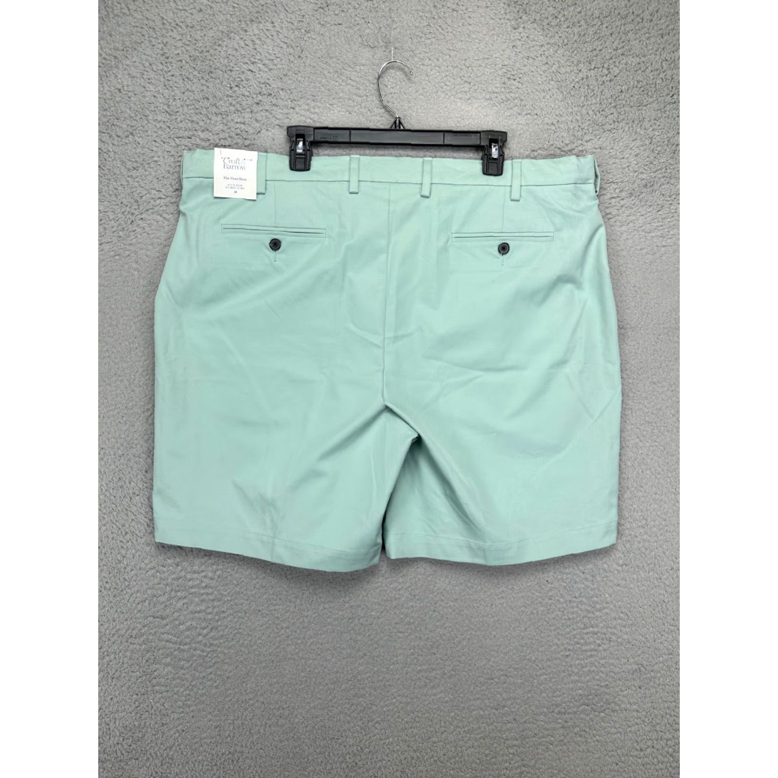 Croft & Barrow Croft & Barrow Shorts Mens 44X8.5 Green Quick Dry Performance Chino Flat Front New Size US 44 / EU 60 - 4 Thumbnail