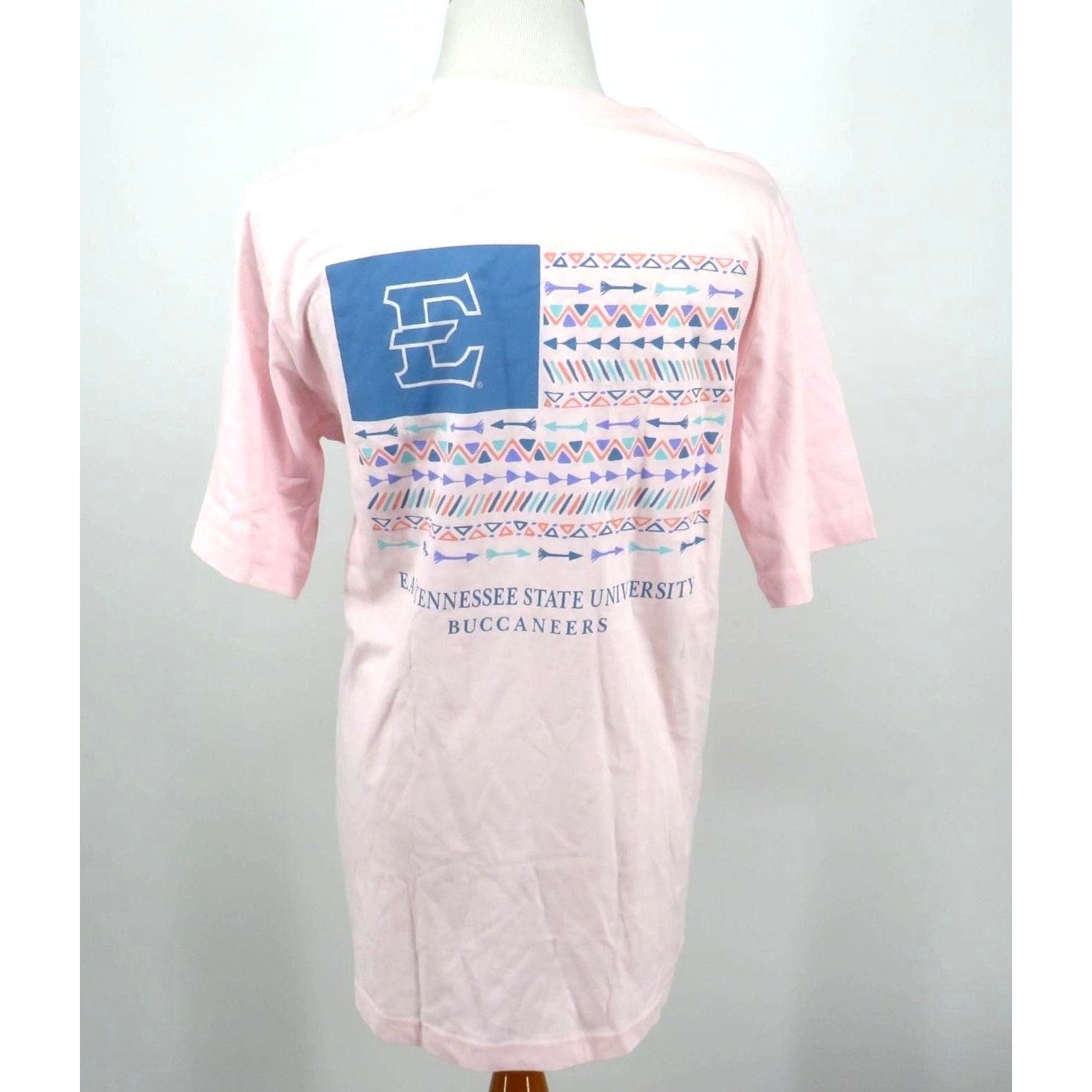 Champion Champion Medium Pink ETSU Buccaneers Short-Sleeve T-Shirt NW Size M / US 6-8 / IT 42-44 - 3 Thumbnail