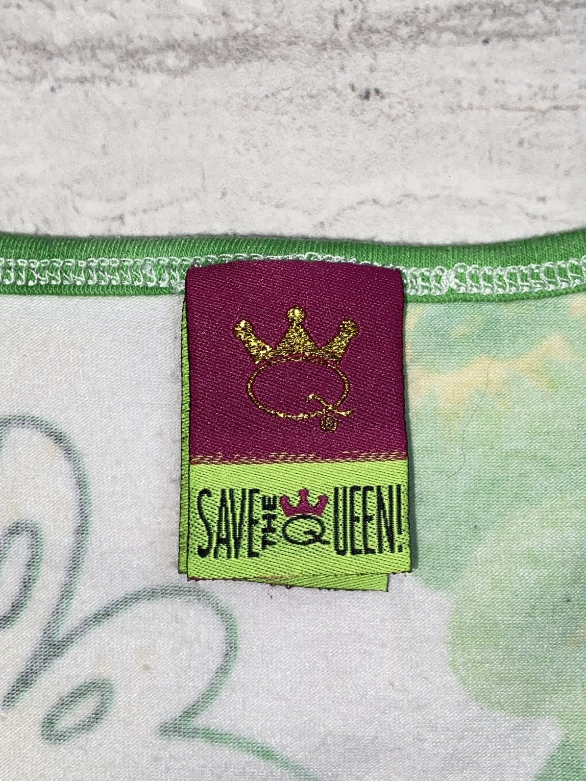 Designer × Jean Paul Gaultier × Seditionaries SAVE THE QUEEN Motive T-shirt Size XS / US 0-2 / IT 36-38 - 10 Thumbnail