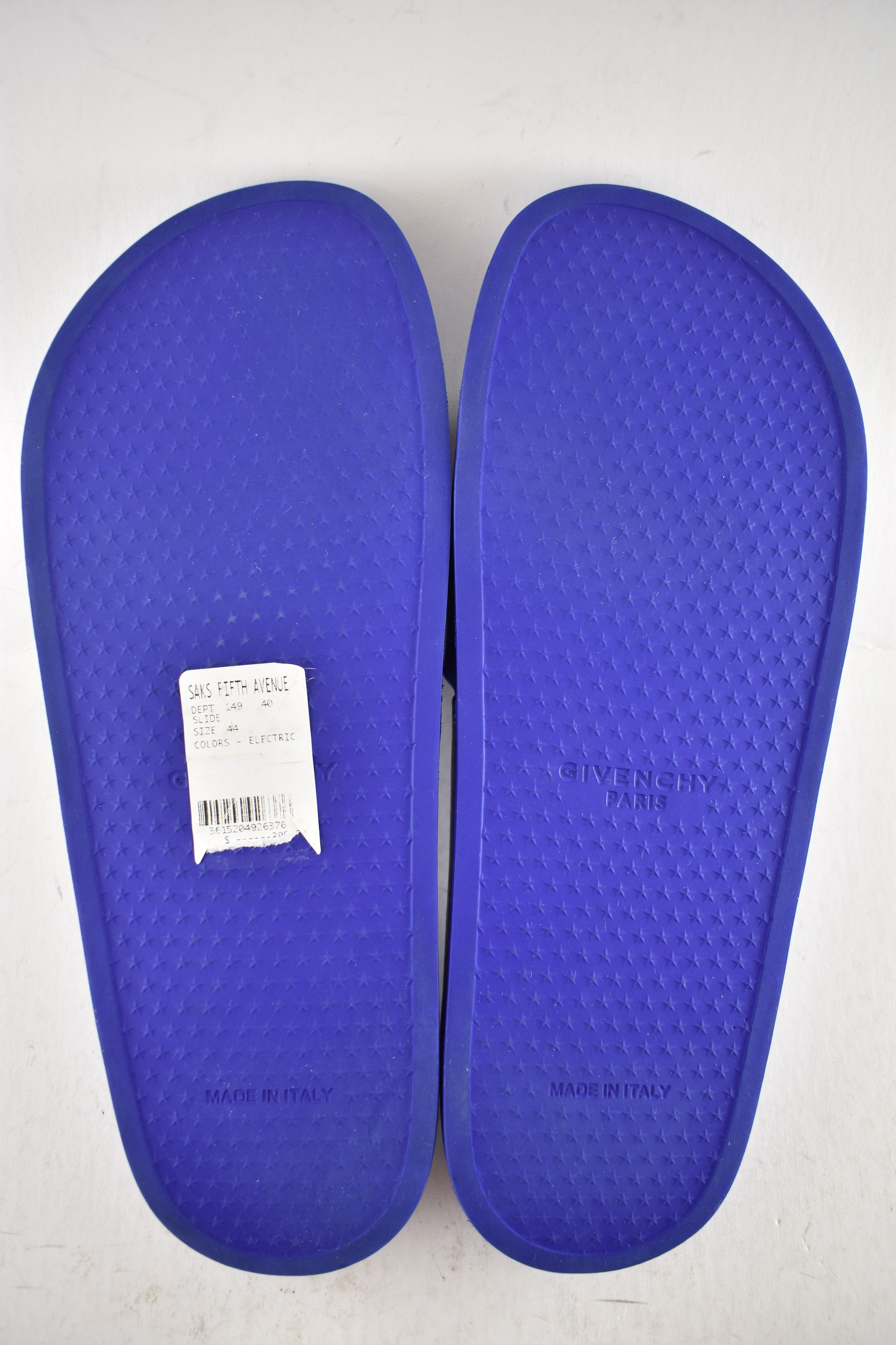 Givenchy Paris Red Logo Rubber Pool Slide Sandal Flip Flop 44 11 Size US 11 / EU 44 - 12 Thumbnail