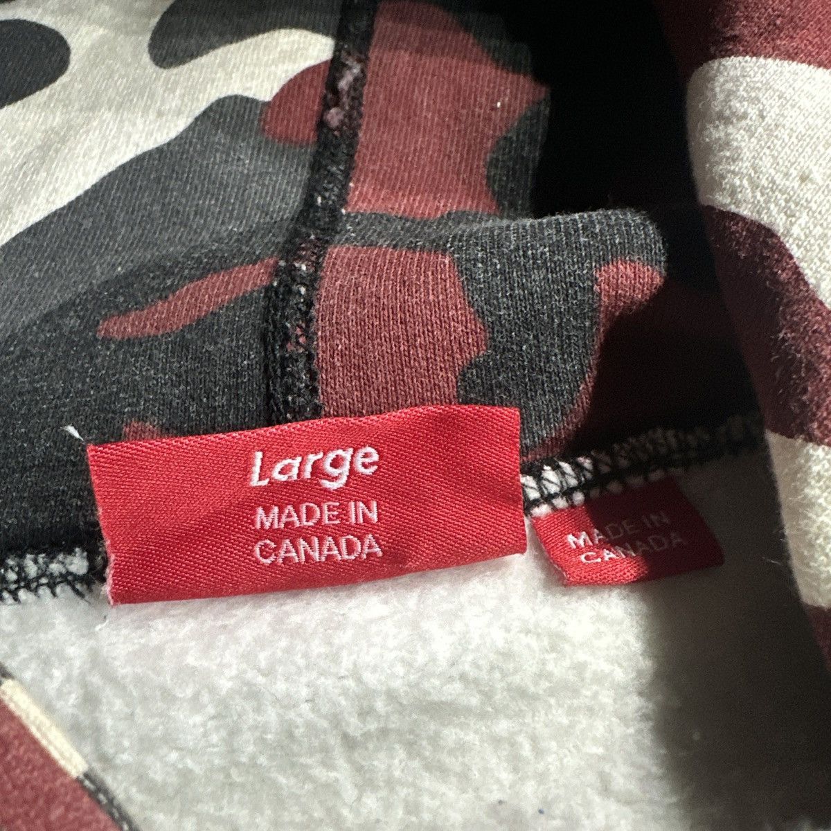 Supreme Supreme FW13 Red Urban Camo Box Logo Hoodie Large Size US L / EU 52-54 / 3 - 7 Thumbnail