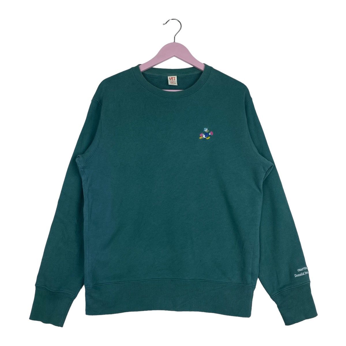 Disney Disney Donald Duck Sweatshirt Crewneck Pull Over Jumper Size US M / EU 48-50 / 2 - 1 Thumbnail