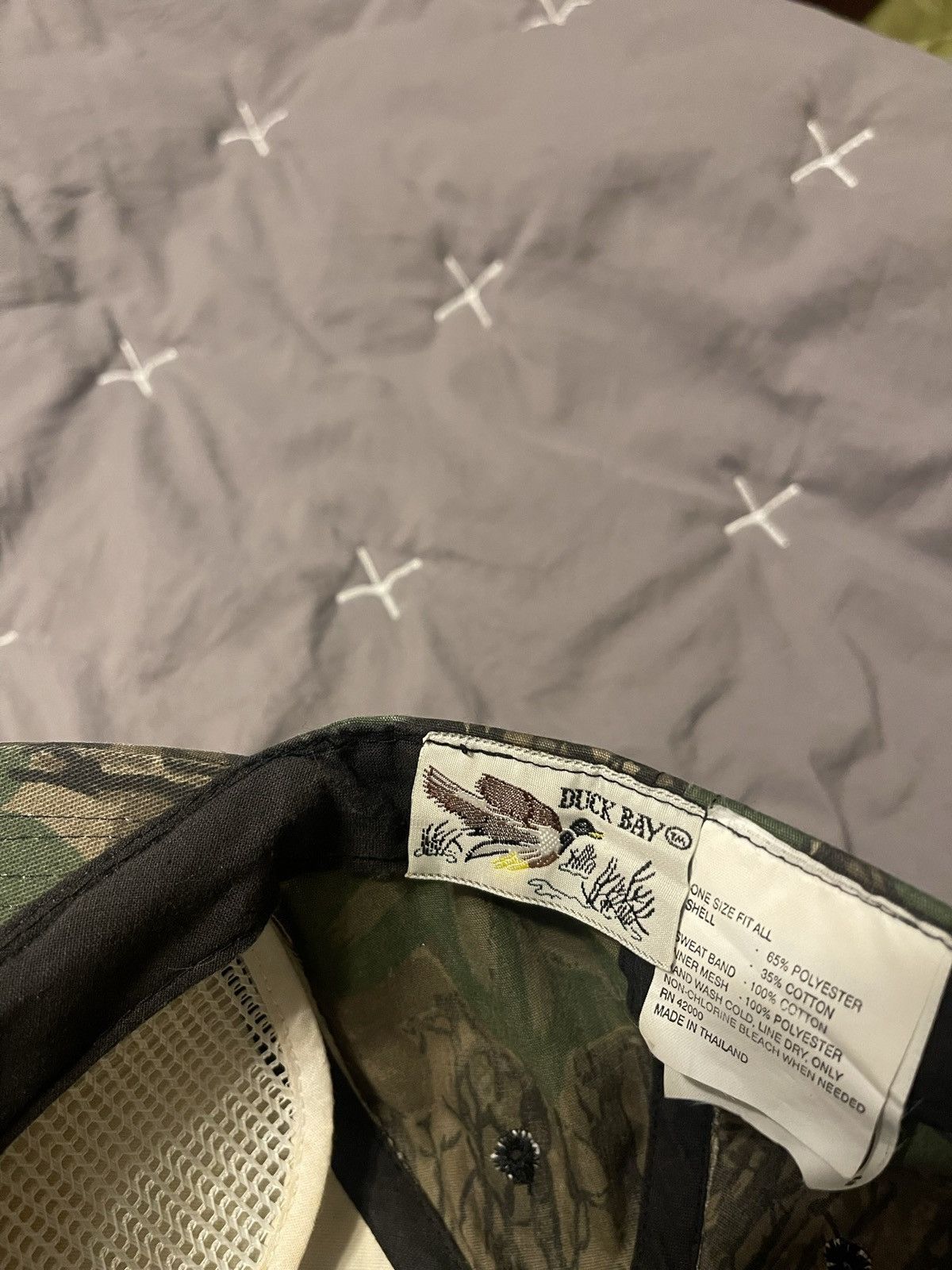 Vintage Vintage Camo Duck Bay Hat Size ONE SIZE - 4 Thumbnail