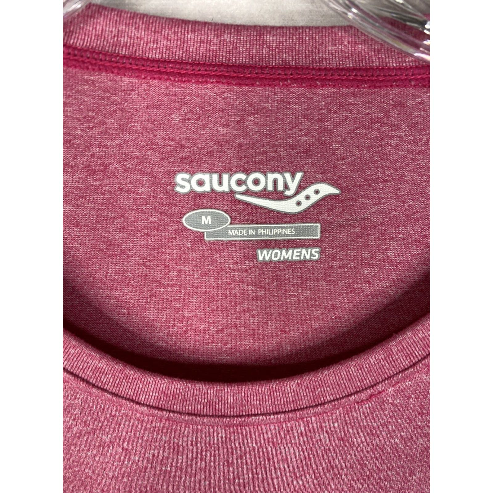 Saucony Saucony Shirt Womens M Pink Activewear Top Long Sleeve Size M / US 6-8 / IT 42-44 - 3 Thumbnail