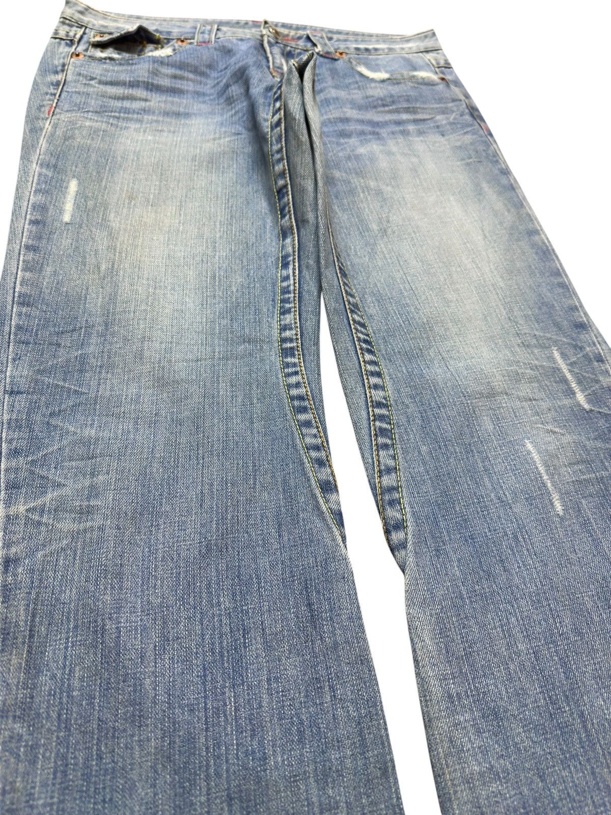 Hysteric Glamour Vintage Japanese Brand Flare Faded Distressed Denim Size US 31 - 3 Thumbnail