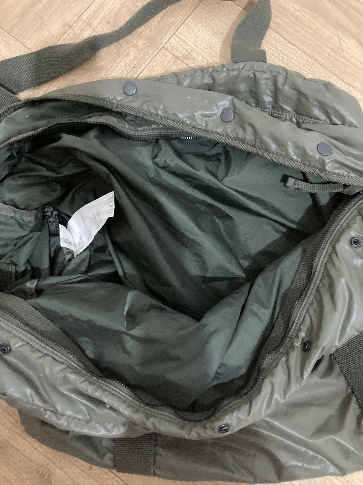 izzue Izzue olive green nylon tote bag XL Size 46 - 2 Thumbnail