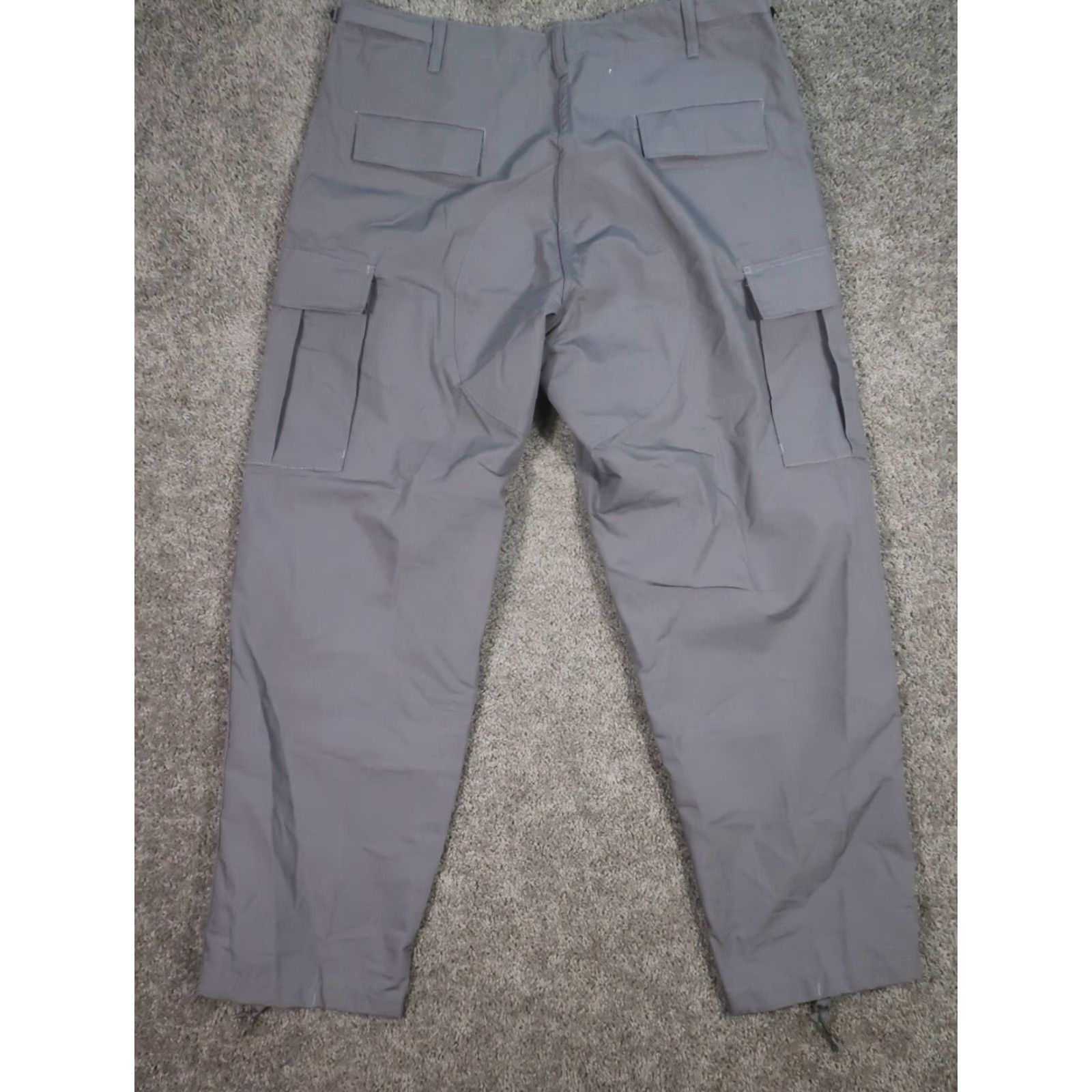 Vintage VINTAGE: No (omit) Tru Spec Cargo Pants Mens XL Gray Tactical RipStop Adjustable Waist & Inseam Size US 36 / EU 52 - 2 Thumbnail