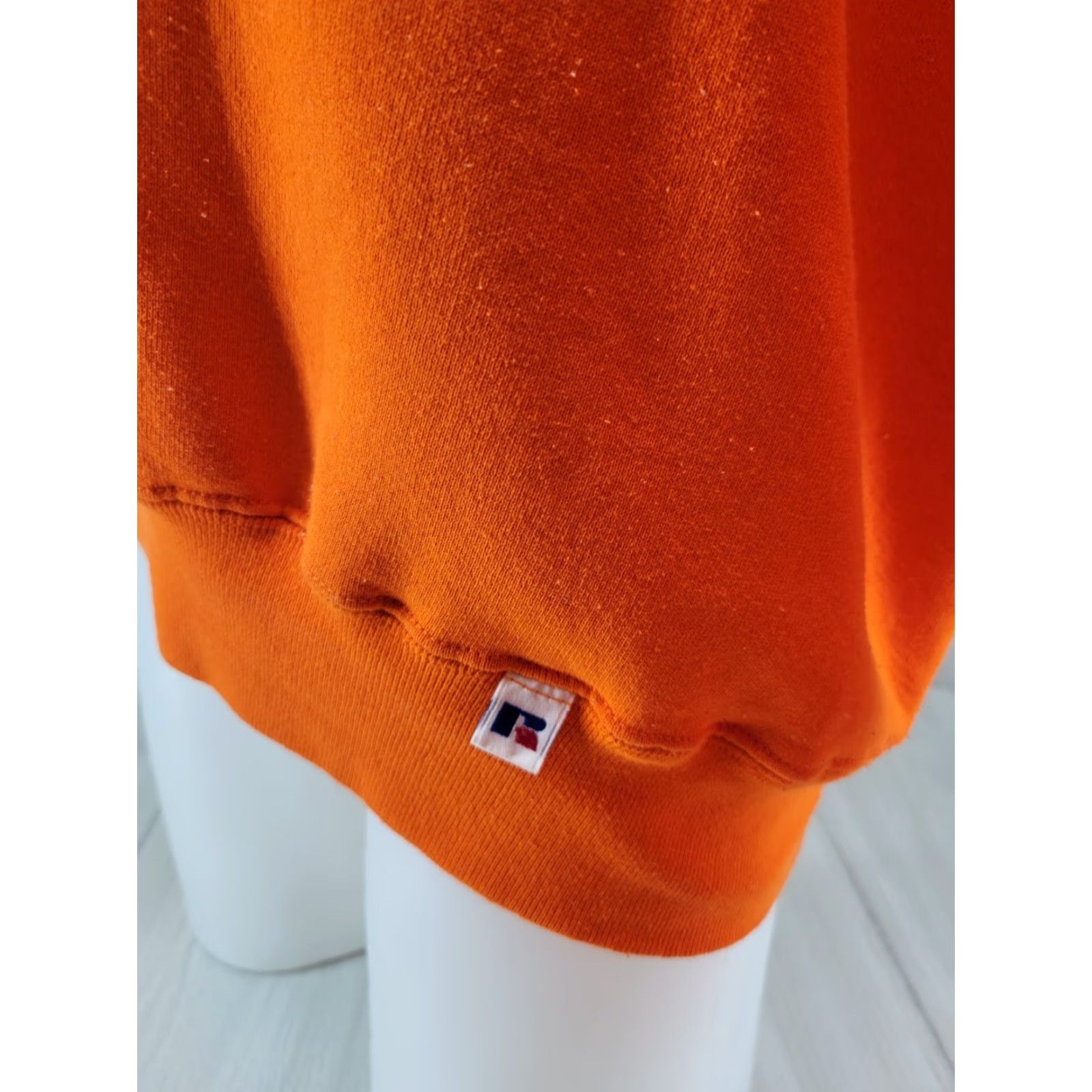 Russell Athletic VINTAGE Russell Athletic Orange Crewneck Sweatshirt Adult XL Tiger 90s College Football Size US XL / EU 56 / 4 - 4 Thumbnail