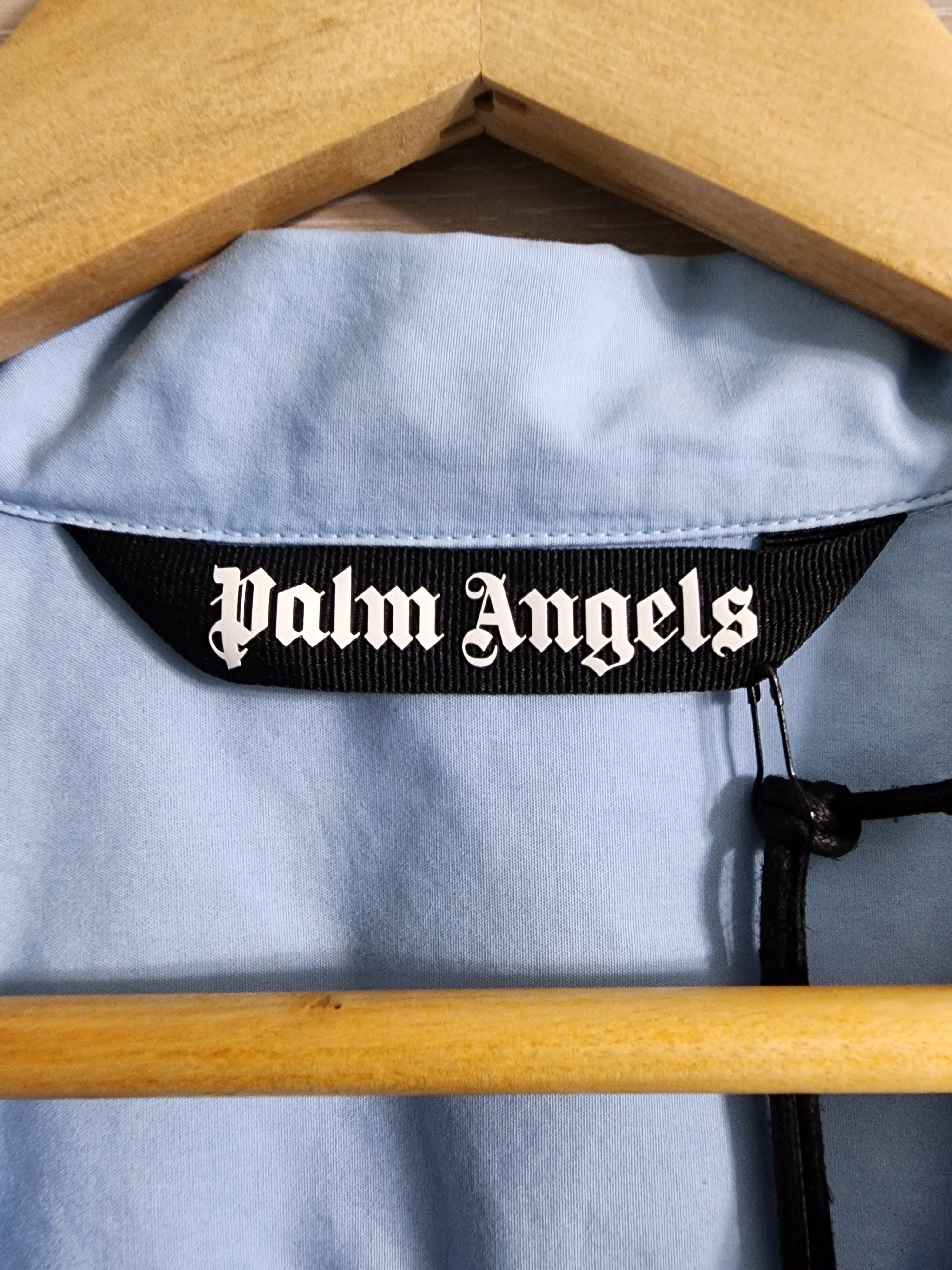 Palm Angels Gothic Logo Shirt Size US M / EU 48-50 / 2 - 6 Thumbnail