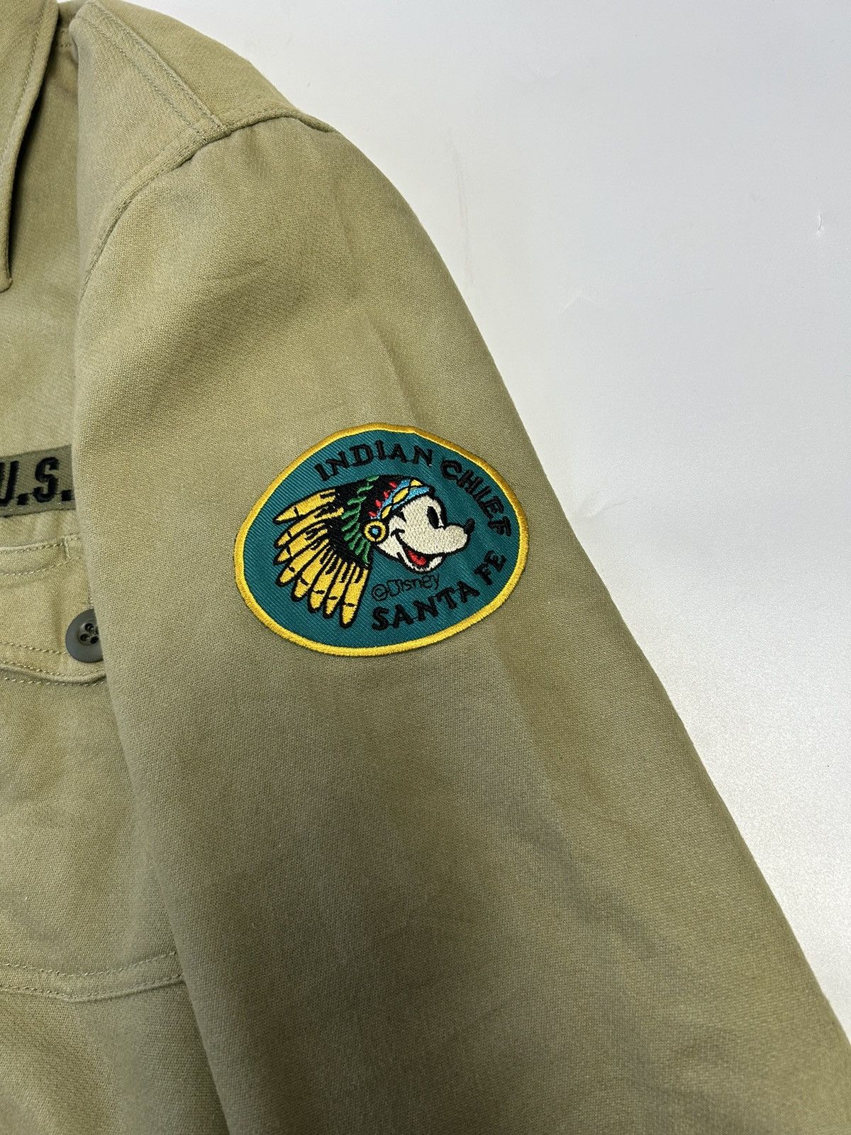 Beams Plus × Japanese Brand BEAMS HEART PLUS MILITARY STYLE PATCHES SHIRT Size US M / EU 48-50 / 2 - 5 Thumbnail