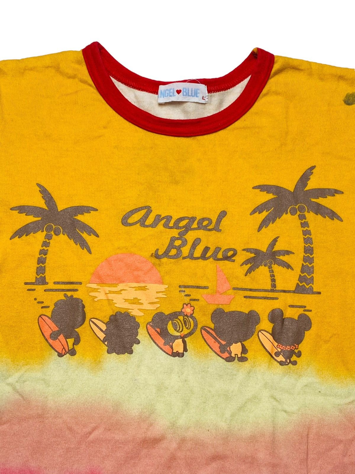 Angel Blue 2000s Angel Blue - Sunset Baby Tee Size L / US 10 / IT 46 - 4 Thumbnail