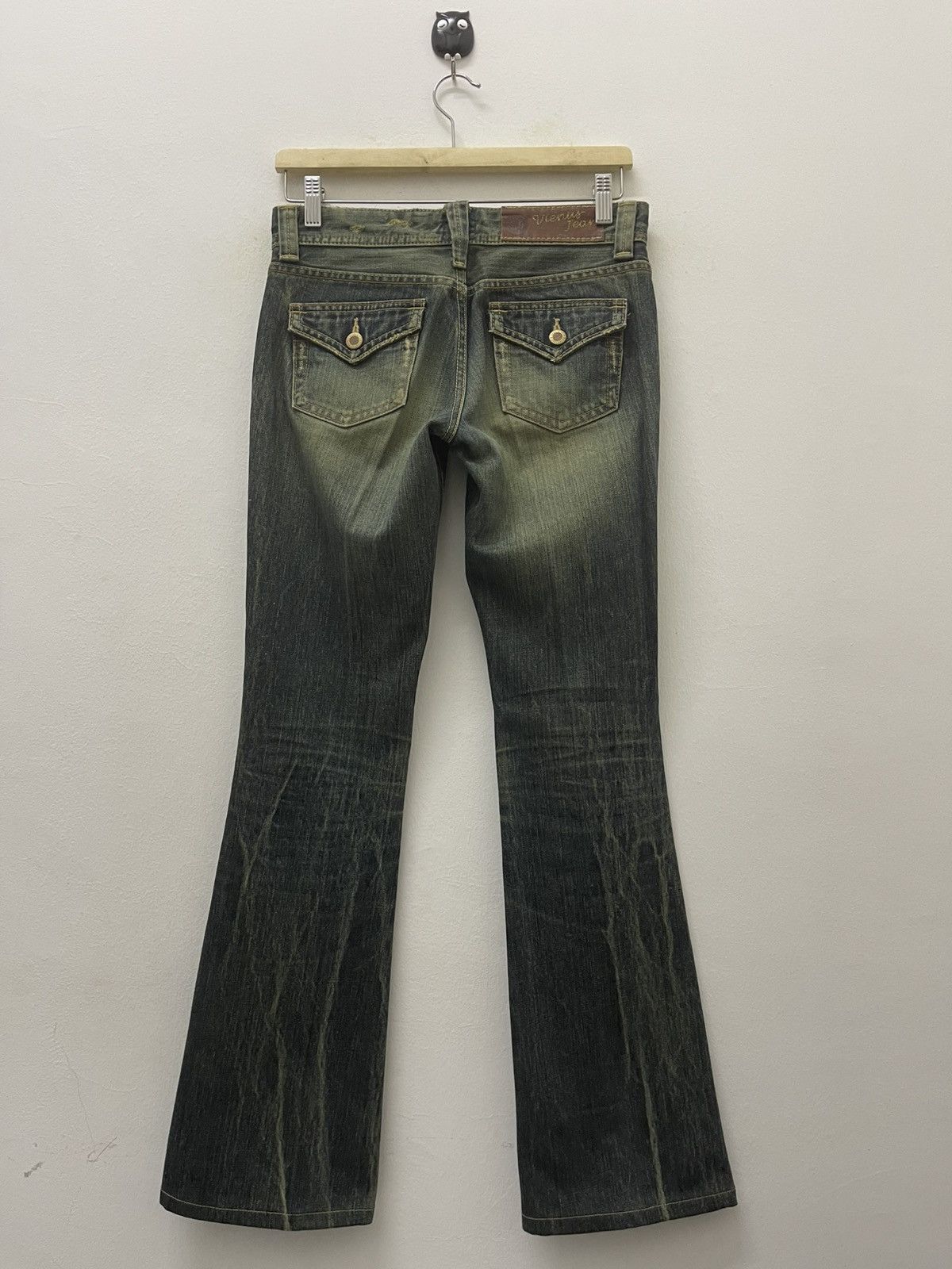 Edwin Rare Vintage VIENUS JEAN Something by Edwin Japan Flare Size US 28 / EU 44 - 13 Thumbnail