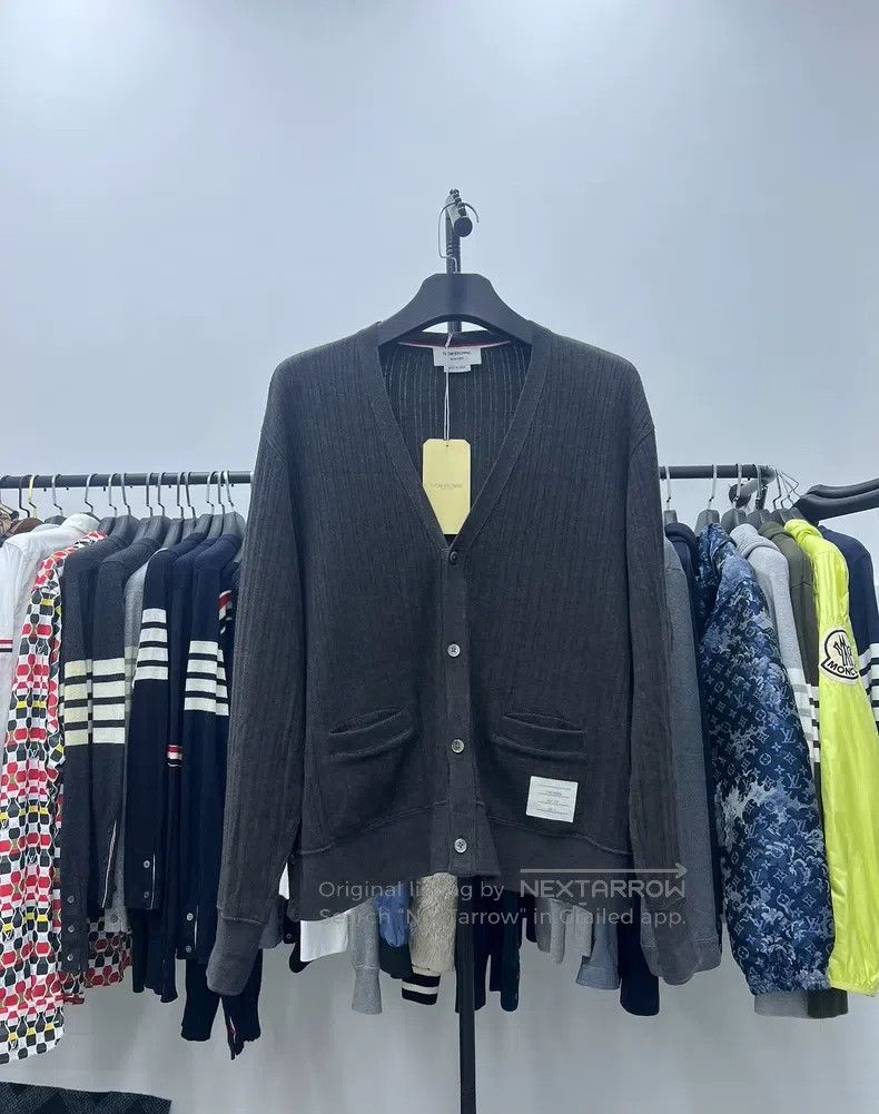 Thom Browne Thom Browne Cashmere cardigan Size US XXL / EU 58 / 5 - 1 Thumbnail