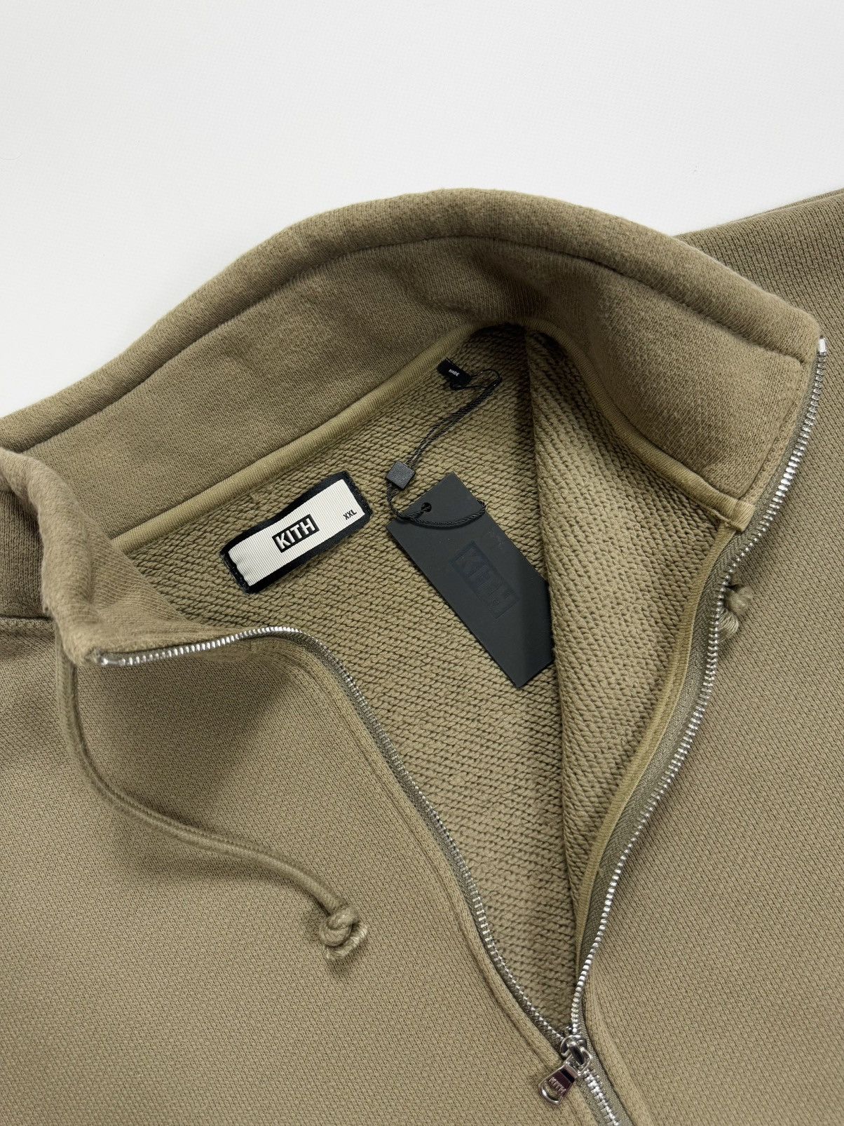 Kith Kith Boxy Fit Oversized Half Zip Sweatshirt Size US XXL / EU 58 / 5 - 12 Thumbnail