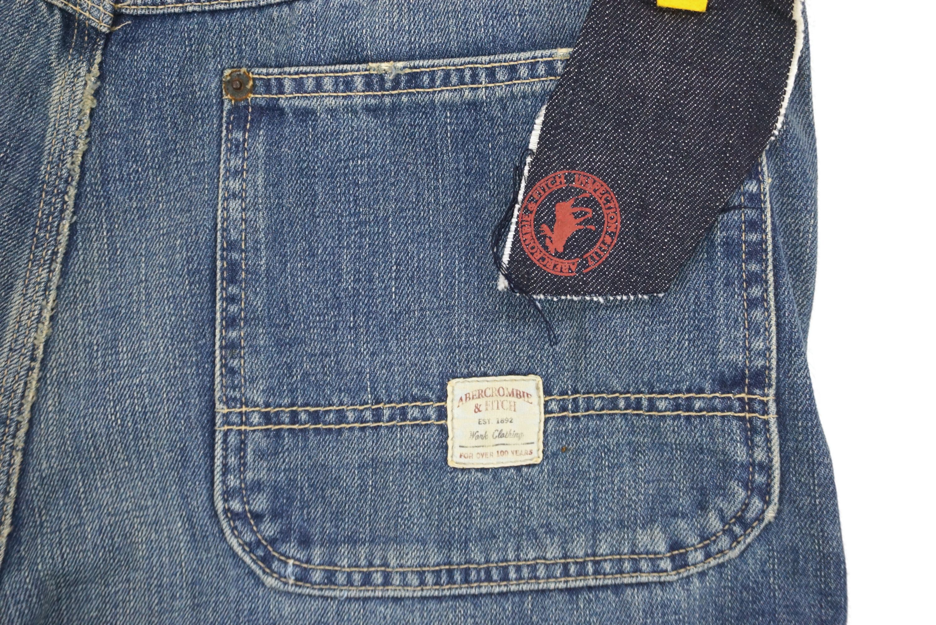 Abercrombie & Fitch Abercrombie Jeans Size W35xL31 Baggy Workwear Denim Size US 32 / EU 48 - 10 Thumbnail