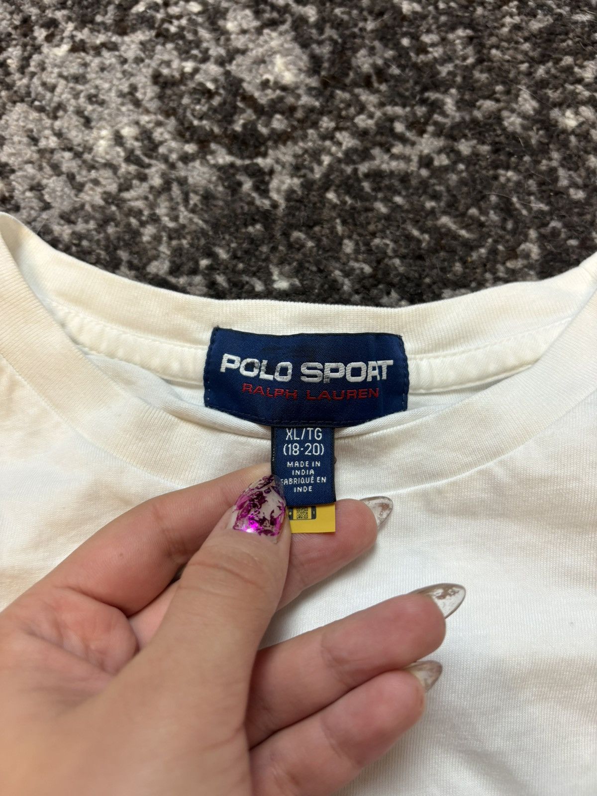 Polo Ralph Lauren × Vintage Polo Sport Ralph Lauren embroidered USA logo t-shirt Size M / US 6-8 / IT 42-44 - 4 Thumbnail