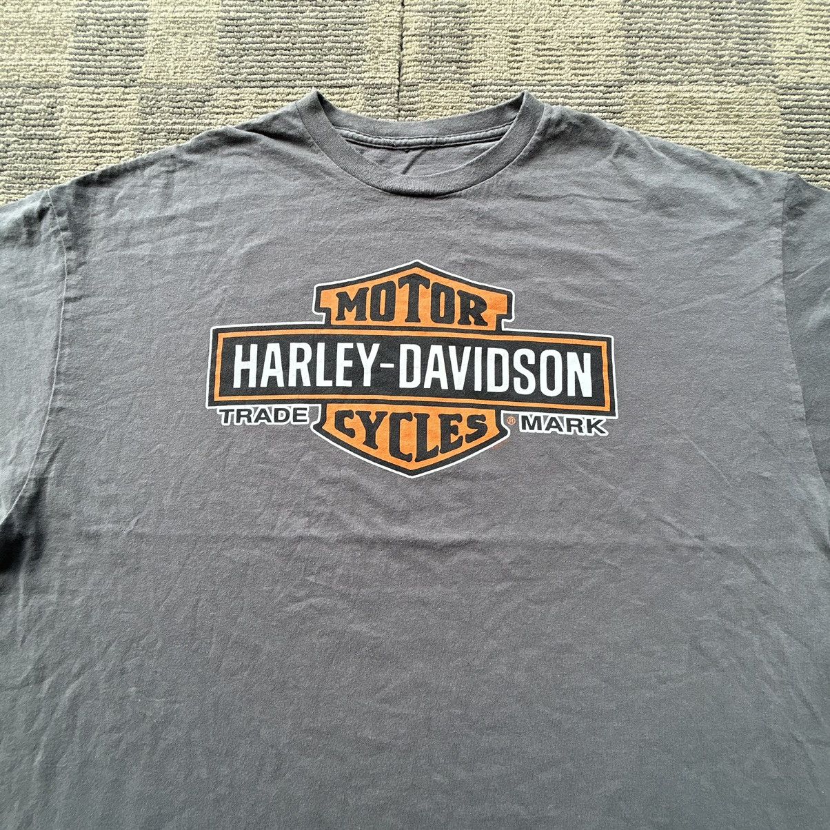 Harley Davidson Harley Davidson Wisconsin Grey Double-Sided T-shirt Size US XXL / EU 58 / 5 - 2 Thumbnail