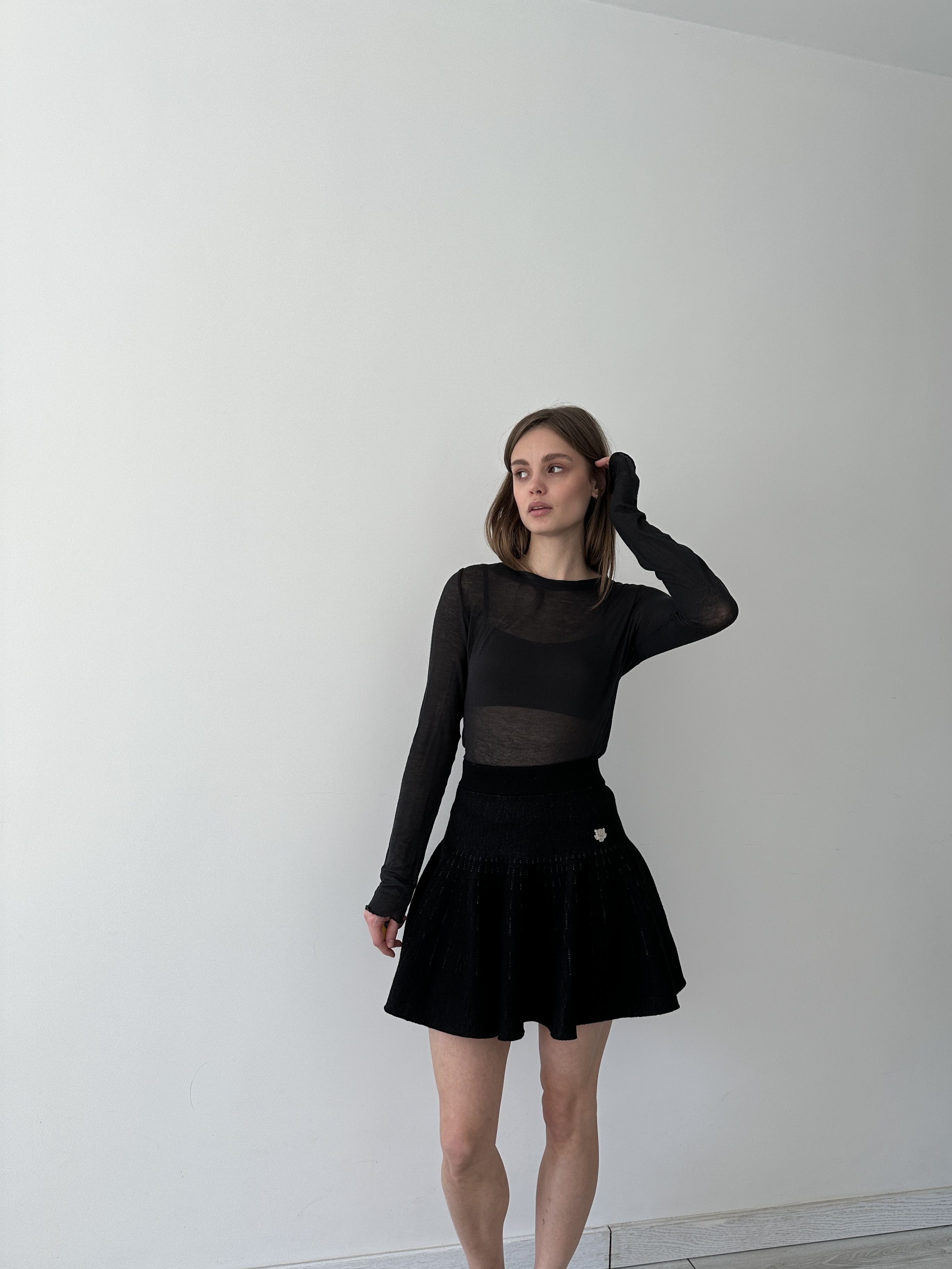 Kenzo Kenzo Lana Wool Mini Skirt XS Size 26" / US 2 / IT 38 - 3 Thumbnail