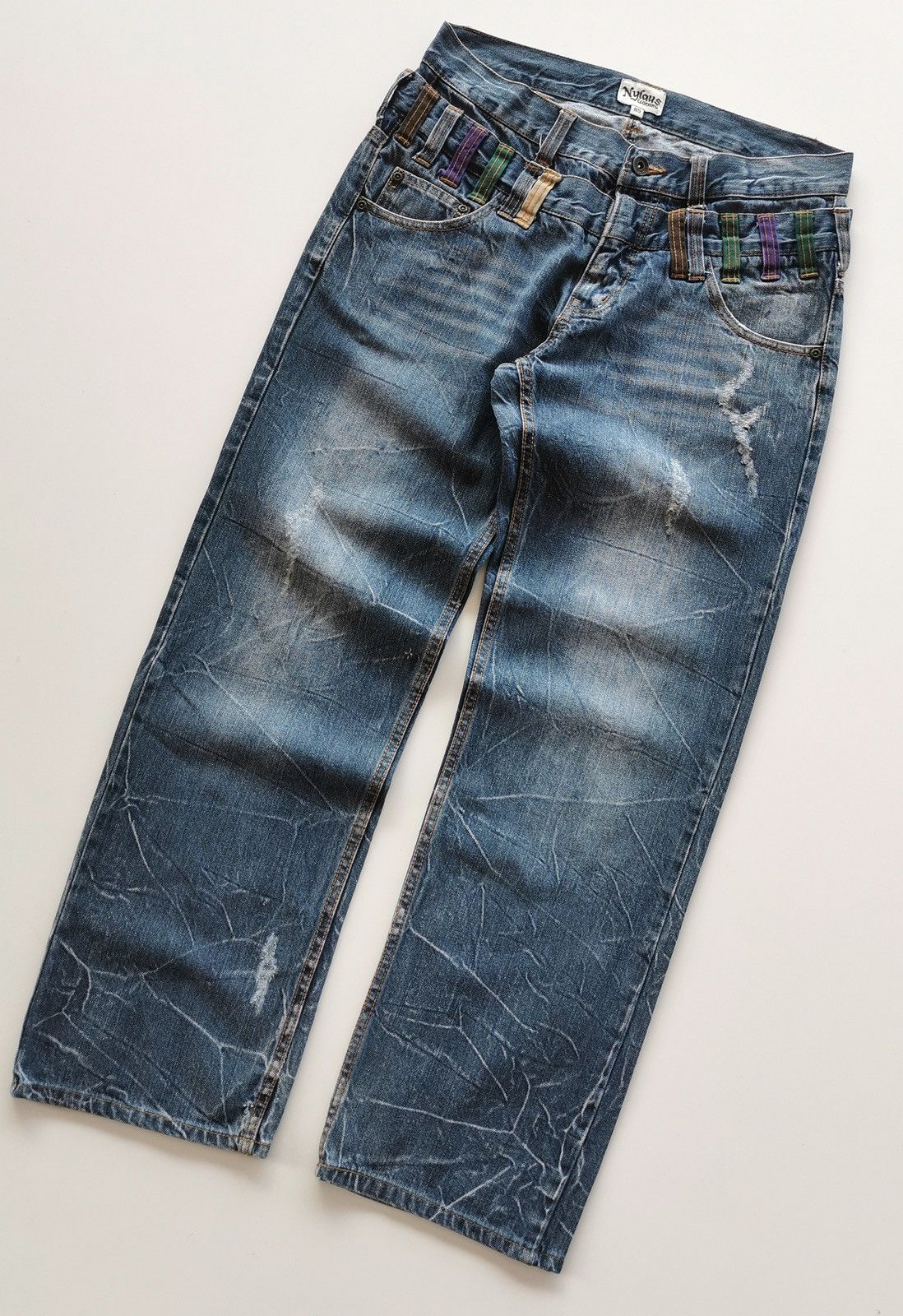 Hysteric Glamour Jeans Double Waist Nylaus Style Hysteric Glamour Size 31x39 Size US 31 - 1 Thumbnail