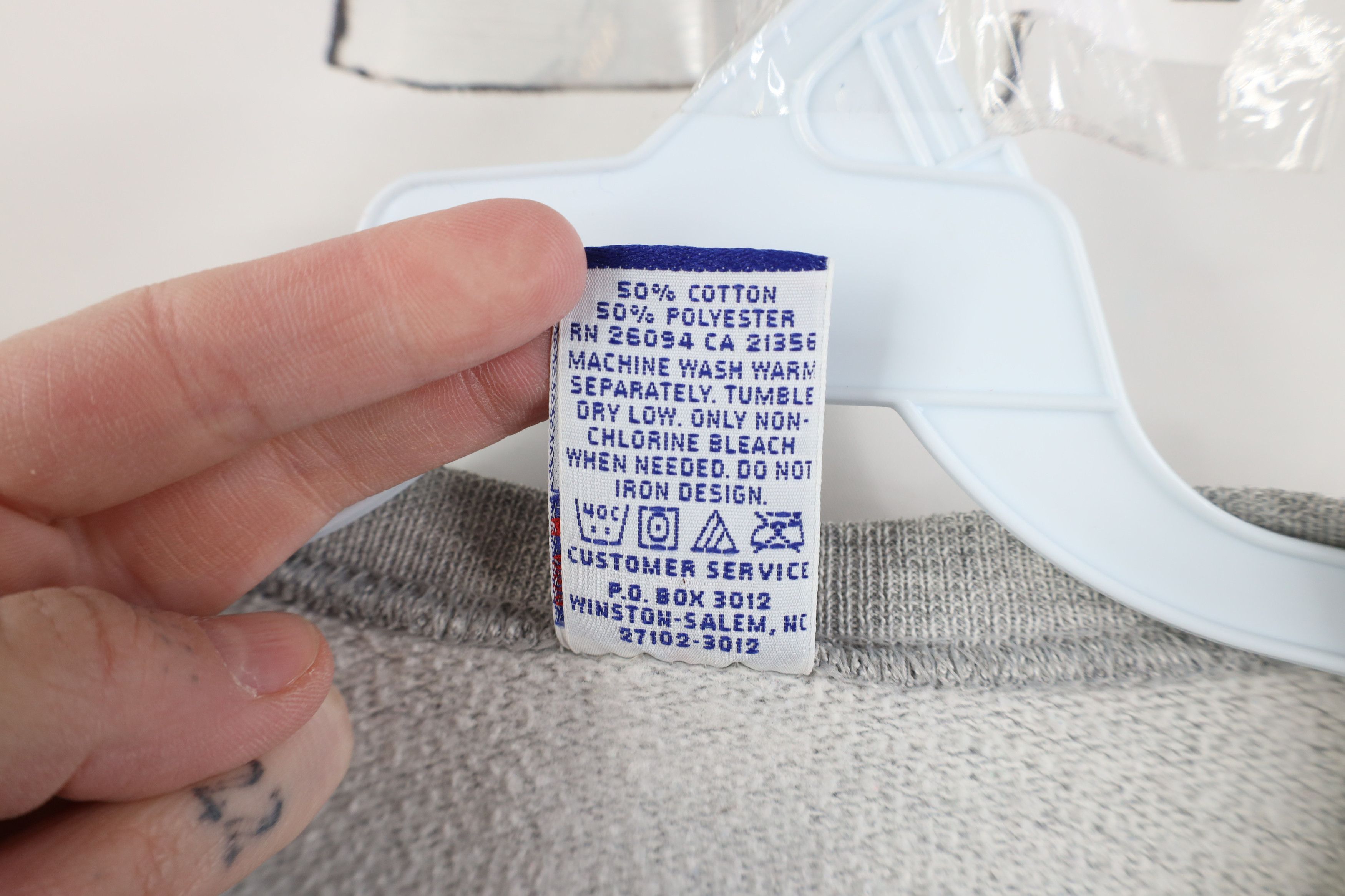 Champion Vintage 90s Champion Spell Crewneck Sweatshirt Heather Gray Size US M / EU 48-50 / 2 - 10 Thumbnail