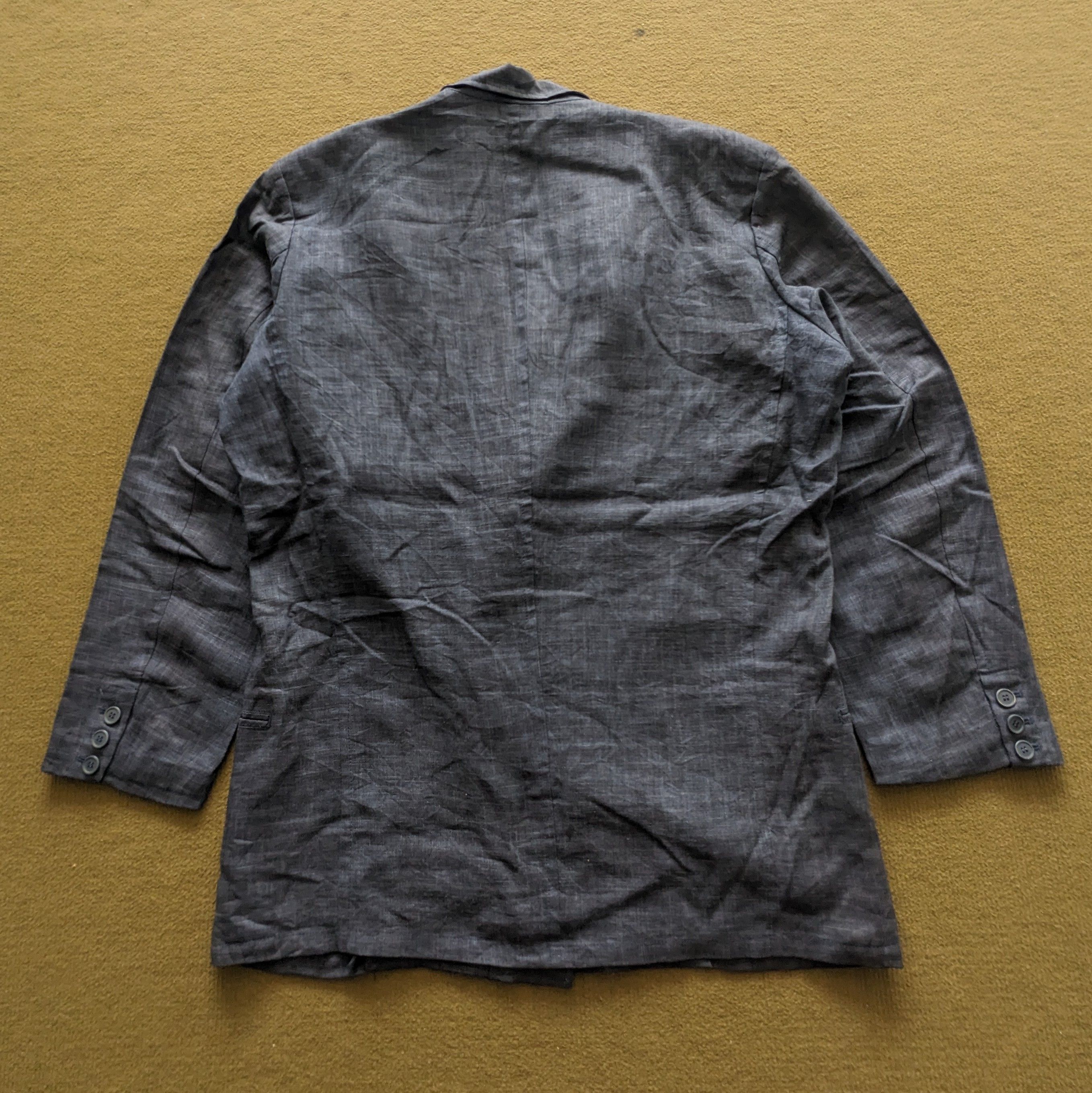 Yohji Yamamoto Vintage Y's Yohji Yamamoto Japanese Designer Brand Blazer Size US L / EU 52-54 / 3 - 3 Thumbnail