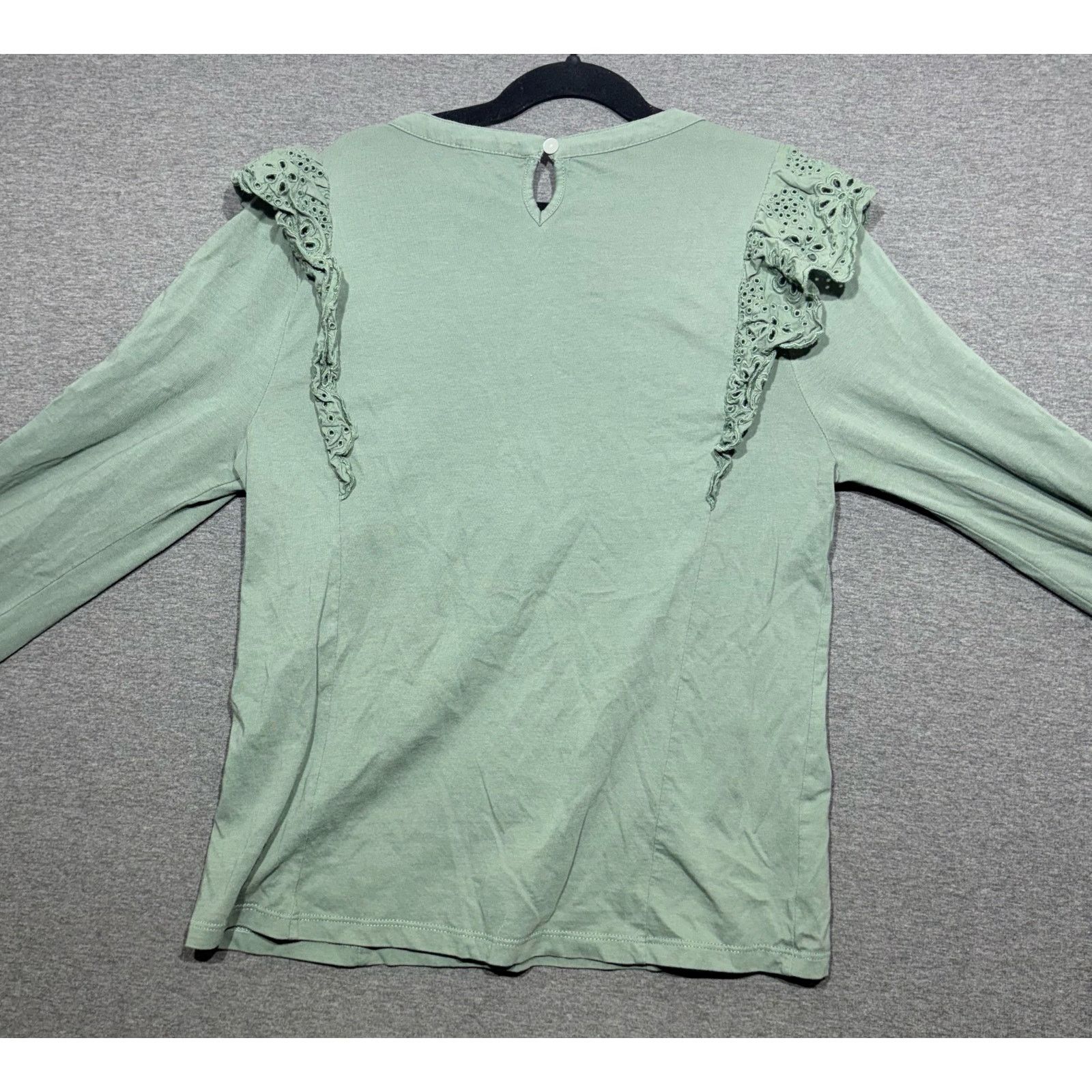 J.Crew J. Crew | Ruffled Embroidered Eyelet Lace| Small Size S / US 4 / IT 40 - 2 Thumbnail