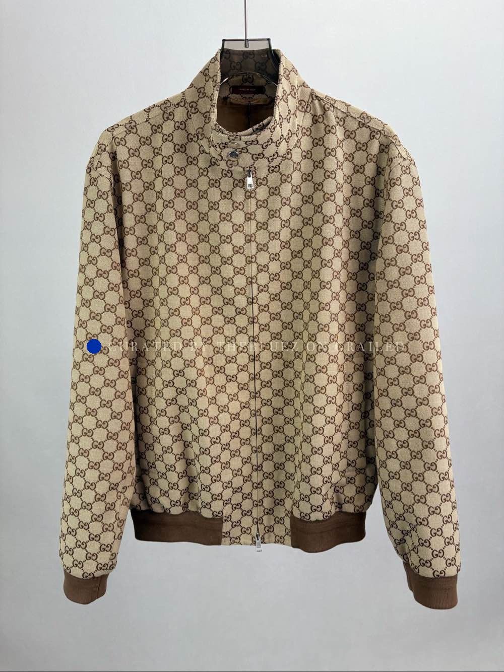 Gucci GG Monogram Bomber Jacket in Beige Size US M / EU 48-50 / 2 - 1 Thumbnail