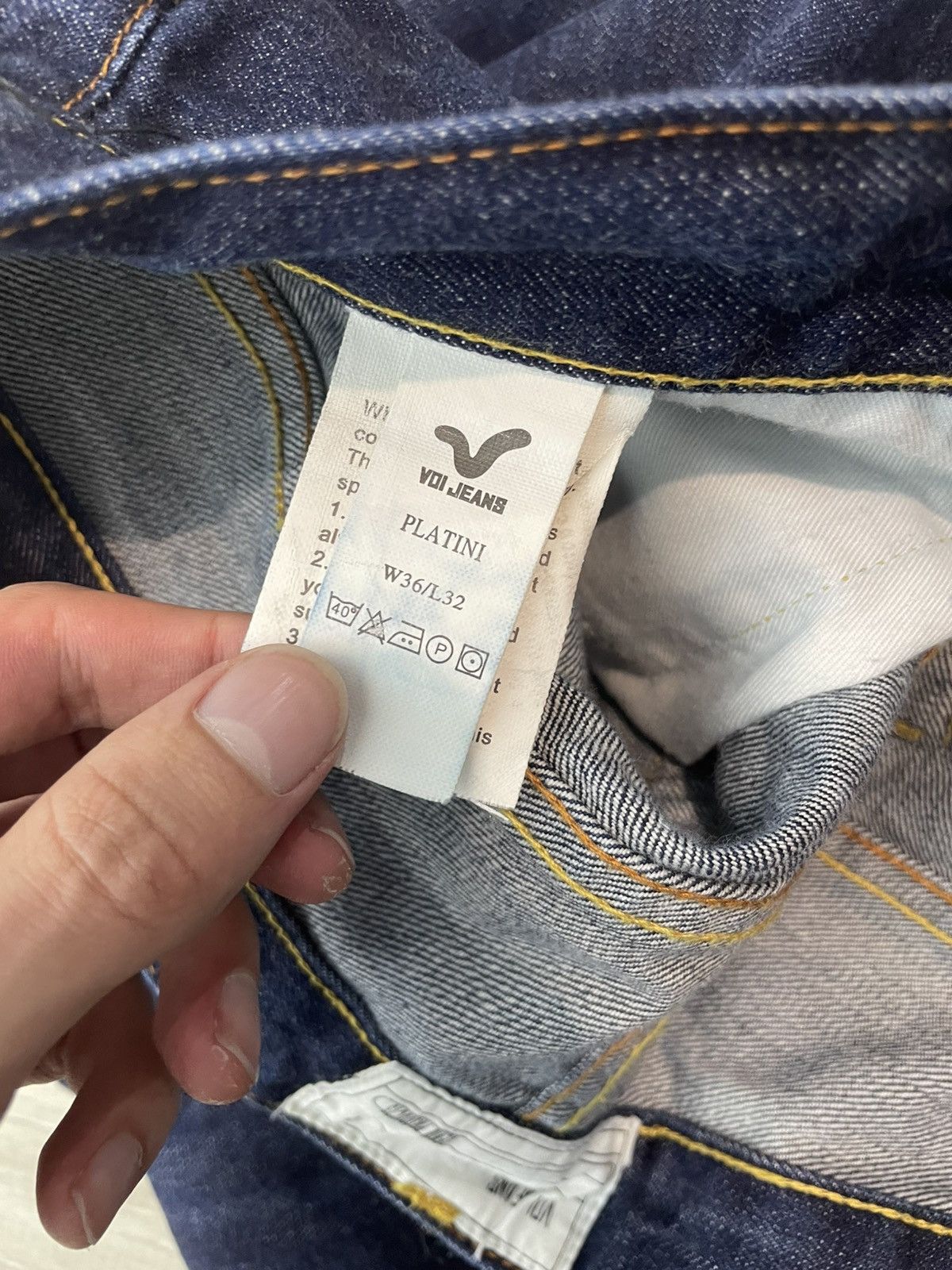 Voi Jeans Vintage Voi Jeans “Platini” Denim Jeans - W36 L32 – Y2K 00s Size US 36 / EU 52 - 5 Thumbnail