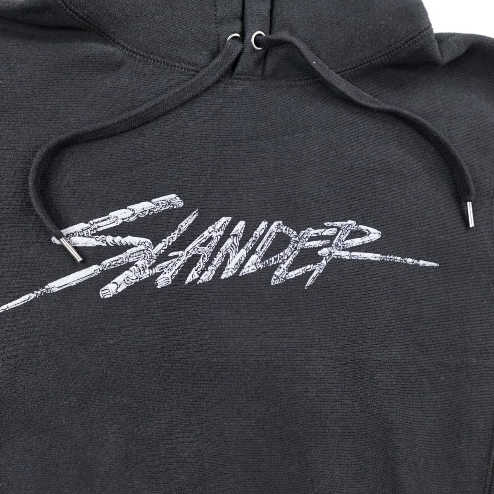Vintage Slander Hoodie Mens Small Black Pullover Sweatshirt EDM Concert DJ Size US S / EU 44-46 / 1 - 3 Thumbnail