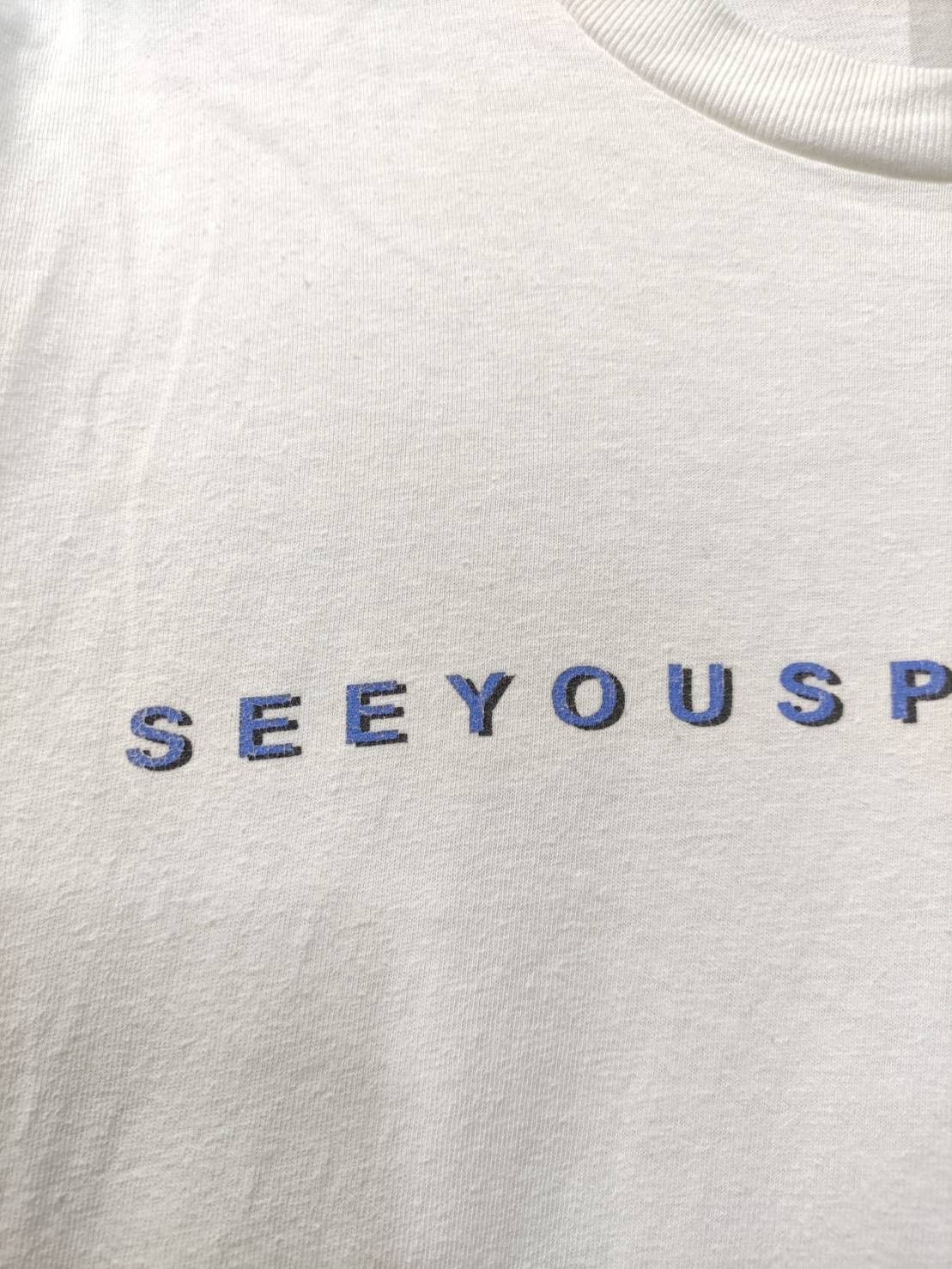 Band Tees SeeYouSpaceCowboy Band " Don’t be afraid to exist " Single Size US XL / EU 56 / 4 - 4 Thumbnail