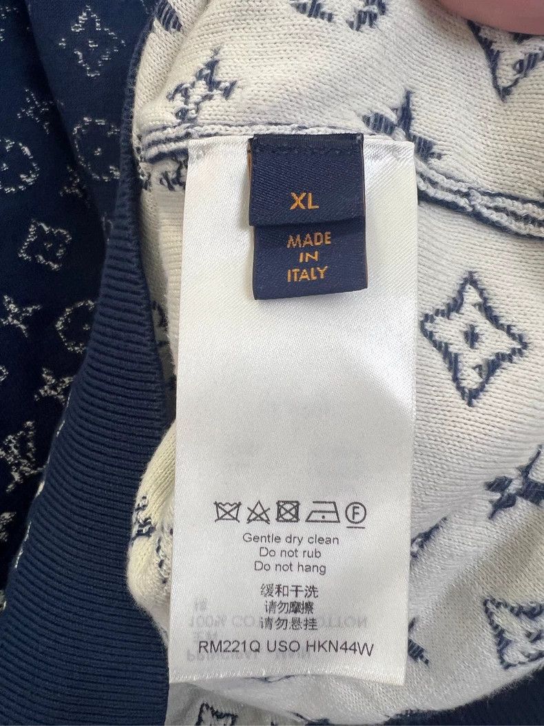 Louis Vuitton Louis Vuitton Gradient full logo sweater Size US XL / EU 56 / 4 - 7 Thumbnail