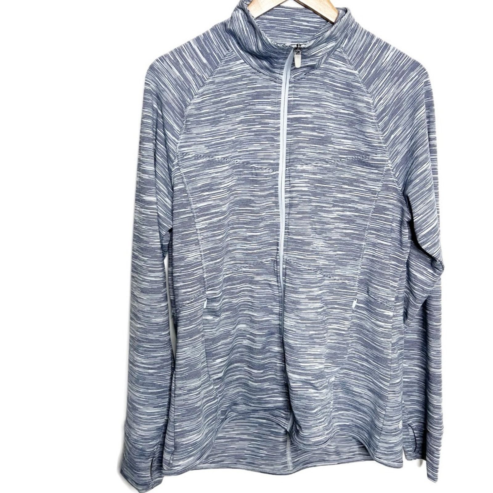 Champion Champion Women's Heather Grey Full Zip Athletic Jacket Size XL / US 12-14 / IT 48-50 - 3 Thumbnail