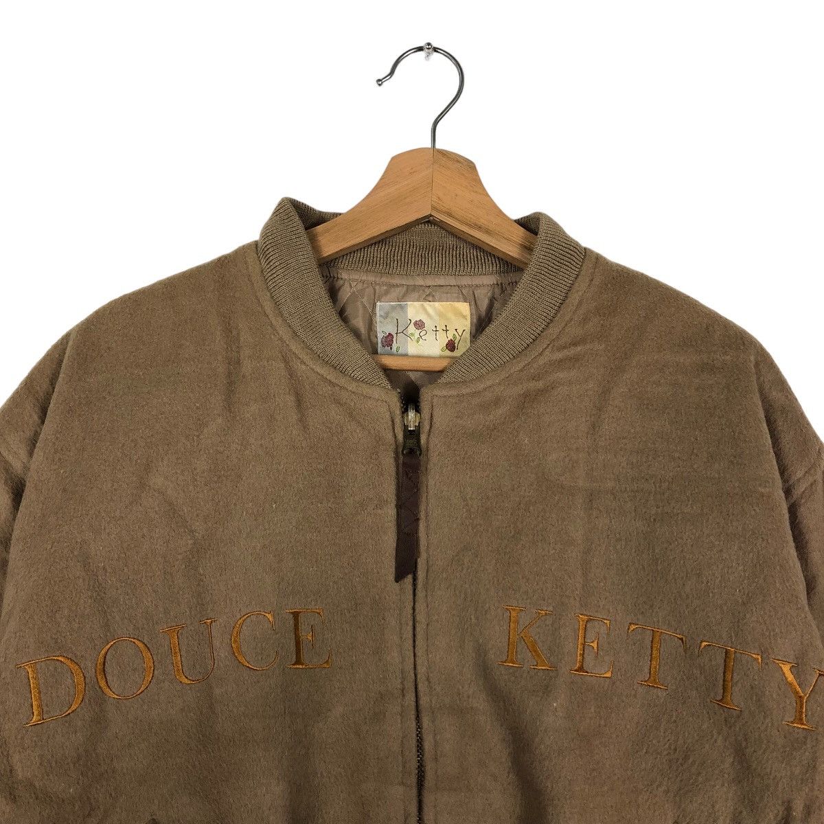 Japanese Brand 🔥Vintage Bomber Varsity Wool Jacket Ketty Issey Miyake Size US L / EU 52-54 / 3 - 4 Thumbnail