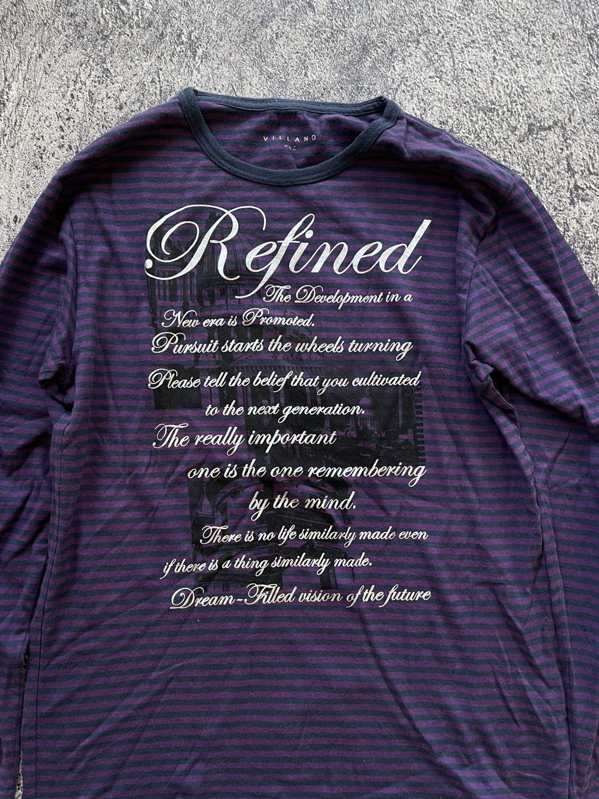 Japanese Brand Y2K Villand ifsixwasnine style longsleeve Size US L / EU 52-54 / 3 - 2 Thumbnail