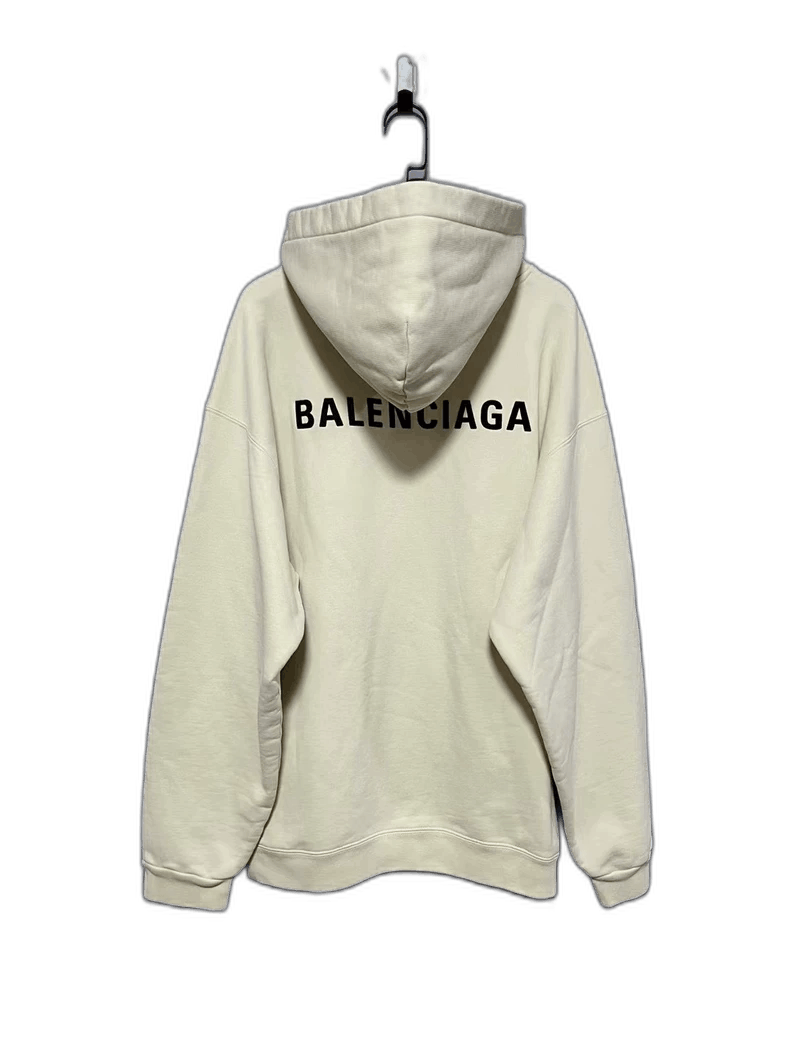 Balenciaga balenciaga logo embroidered hoodie sweatshirt Size US M / EU 48-50 / 2 - 1 Thumbnail