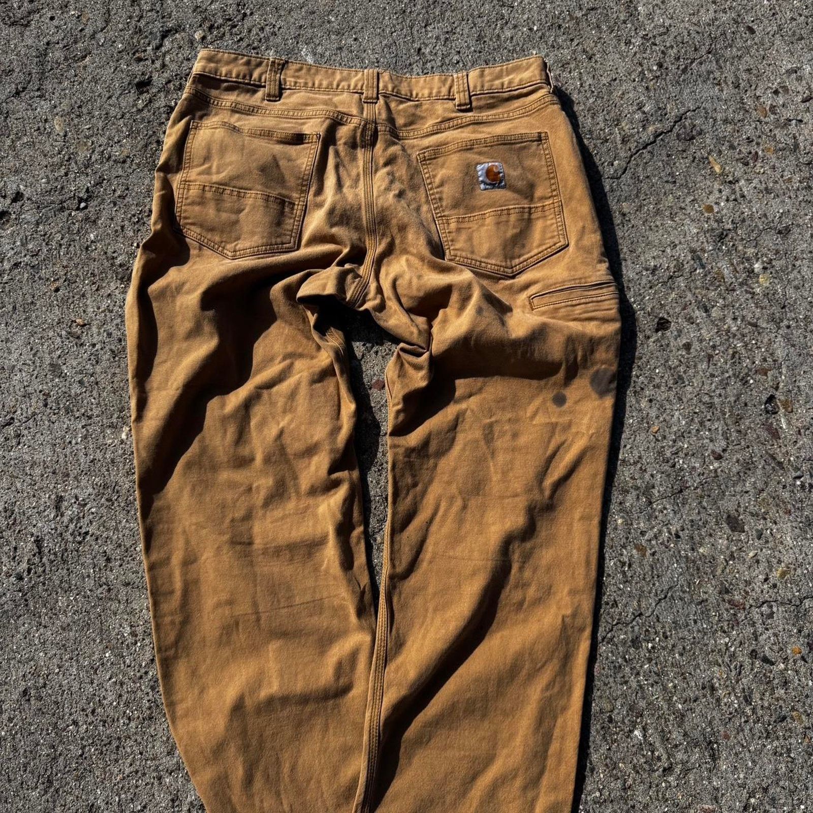 Carhartt Carhartt Tan Cargo Pants – Size 38x30 Size US 38 / EU 54 - 3 Thumbnail