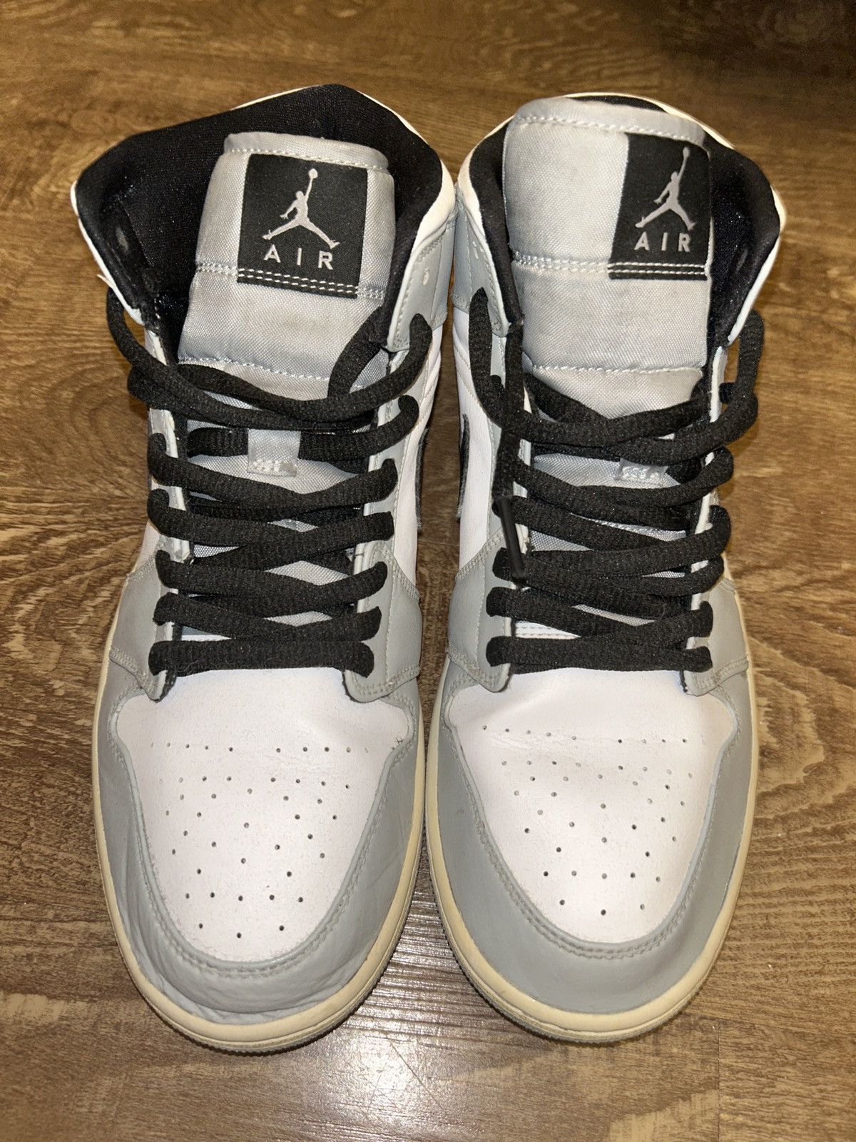 Jordan Brand Jordan 1 Mid Light Smoke Grey Size US 10 / EU 43 - 3 Thumbnail