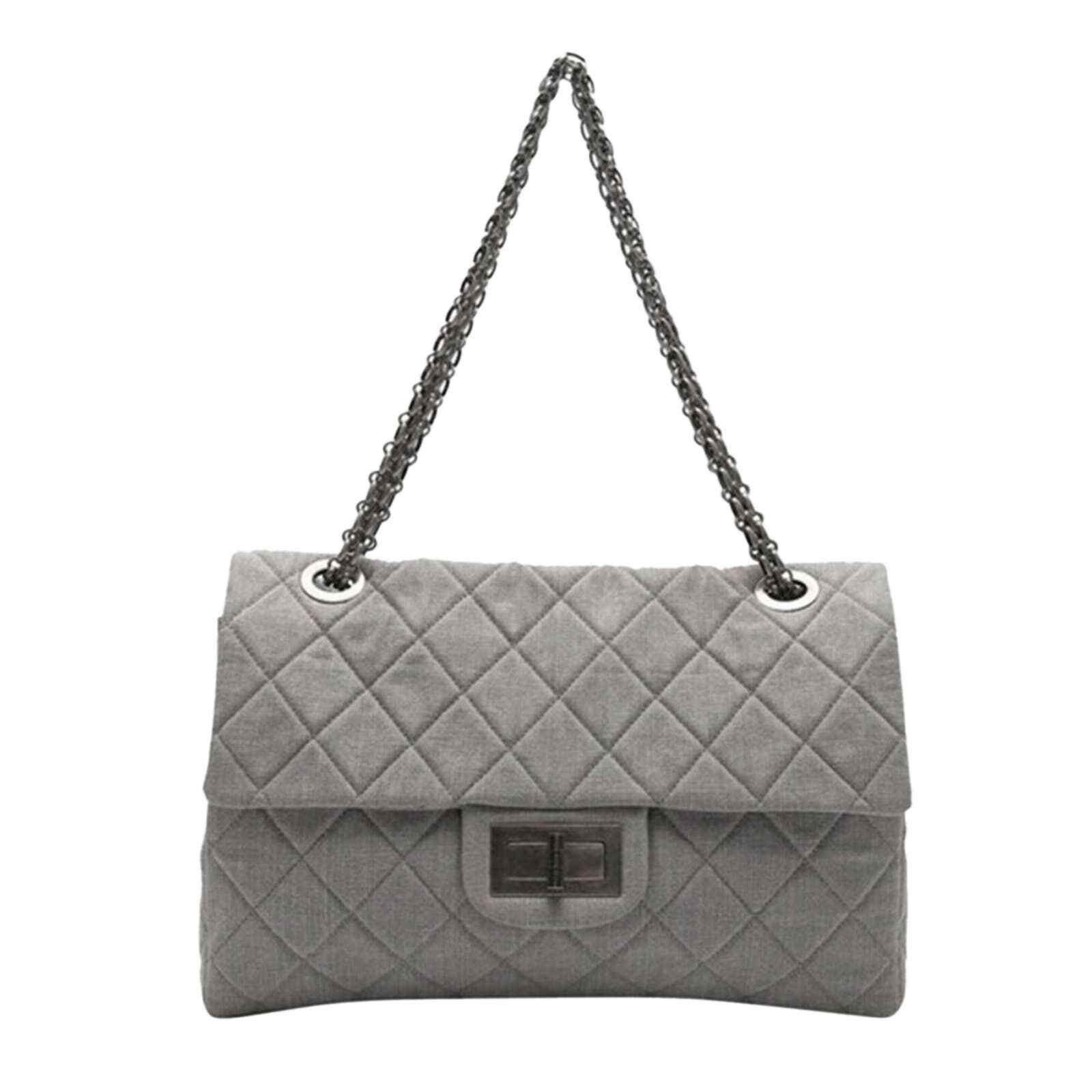 Chanel Chanel XXL Maxi 2.55 Reissue Classic Flap Denim Shoulder Bag Size ONE SIZE - 1 Thumbnail