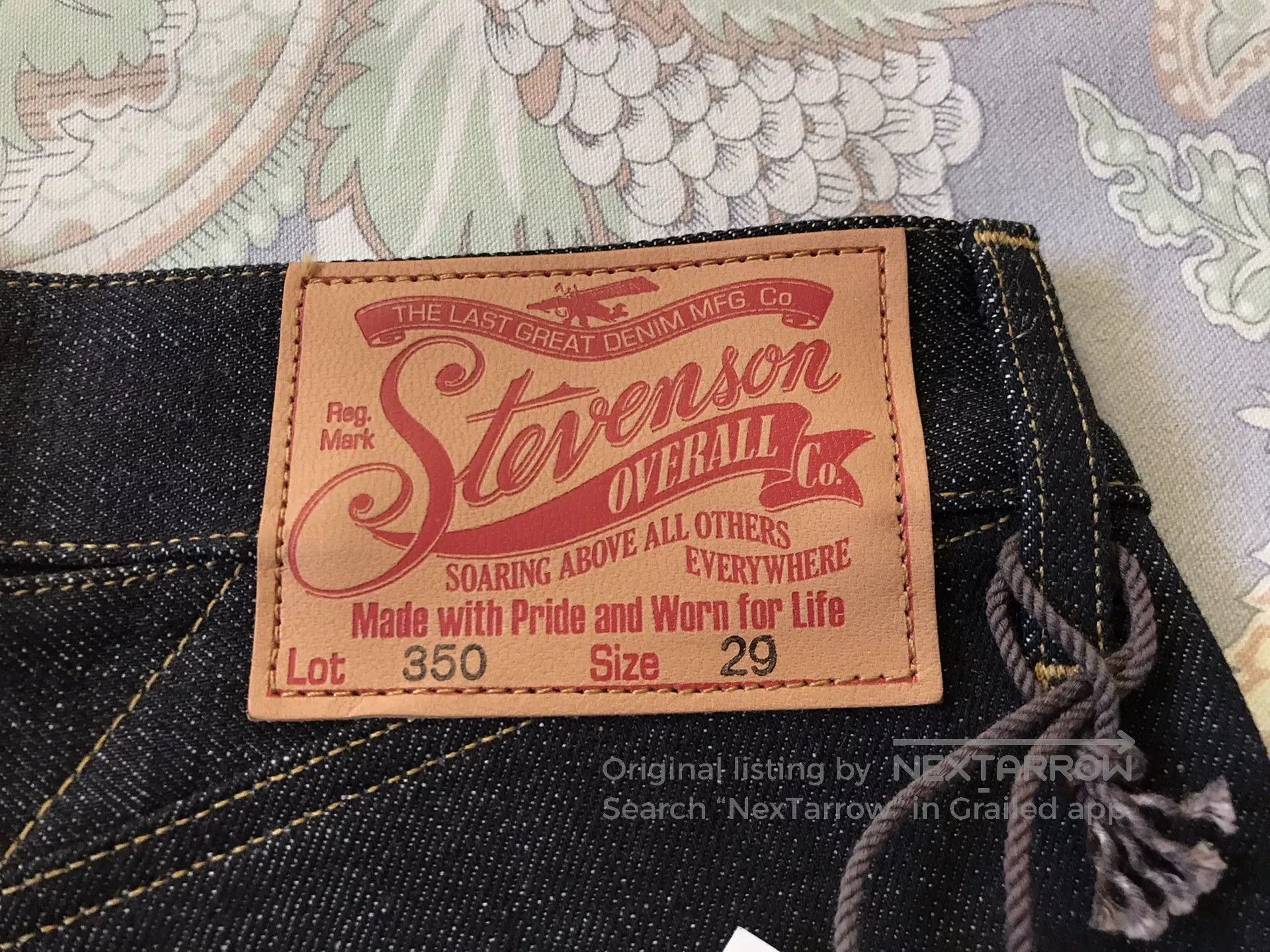 Visvim Stevenson Overall 350 Raw Denim Jeans. Size US 29 - 8 Thumbnail