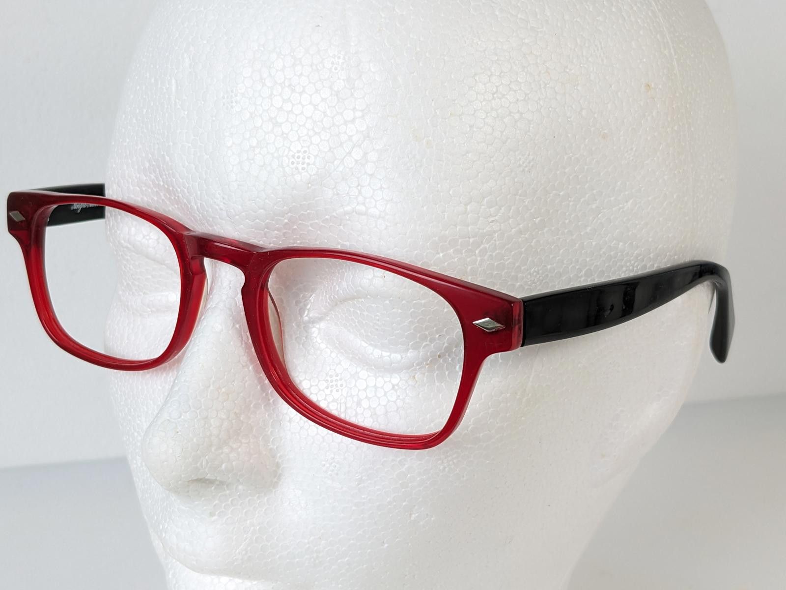 Other Anglo-American Optical U.K. Fitz OP9/BLK Eyeglasses Ruby Red Size ONE SIZE - 3 Thumbnail