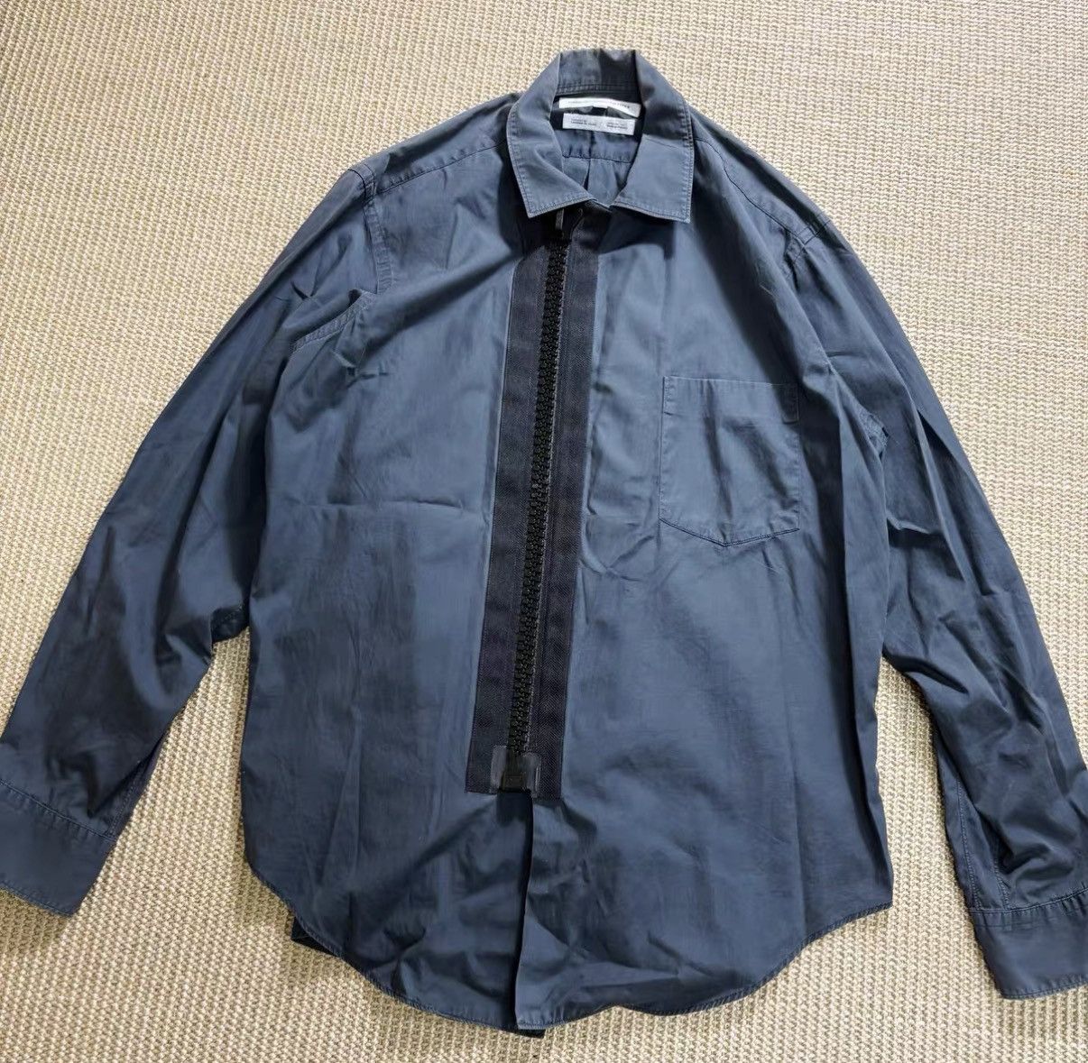 Comme des Garcons Comme des Garçons Shirt Oversized Zip Detail Shirt J29 Size US M / EU 48-50 / 2 - 2 Thumbnail