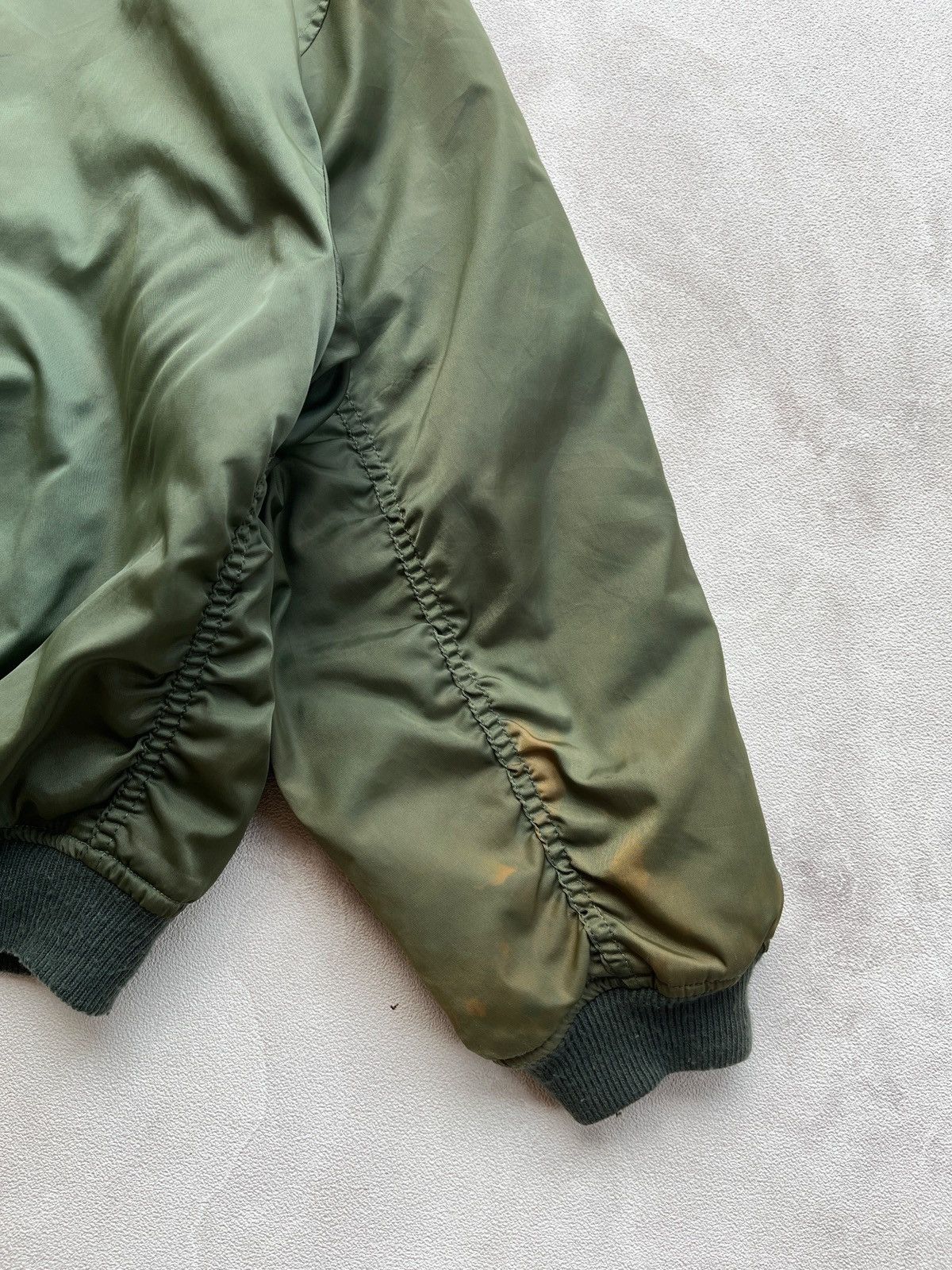 Other Vintage MA-1 Flyers Man Jacket bomber Size US M / EU 48-50 / 2 - 2 Thumbnail